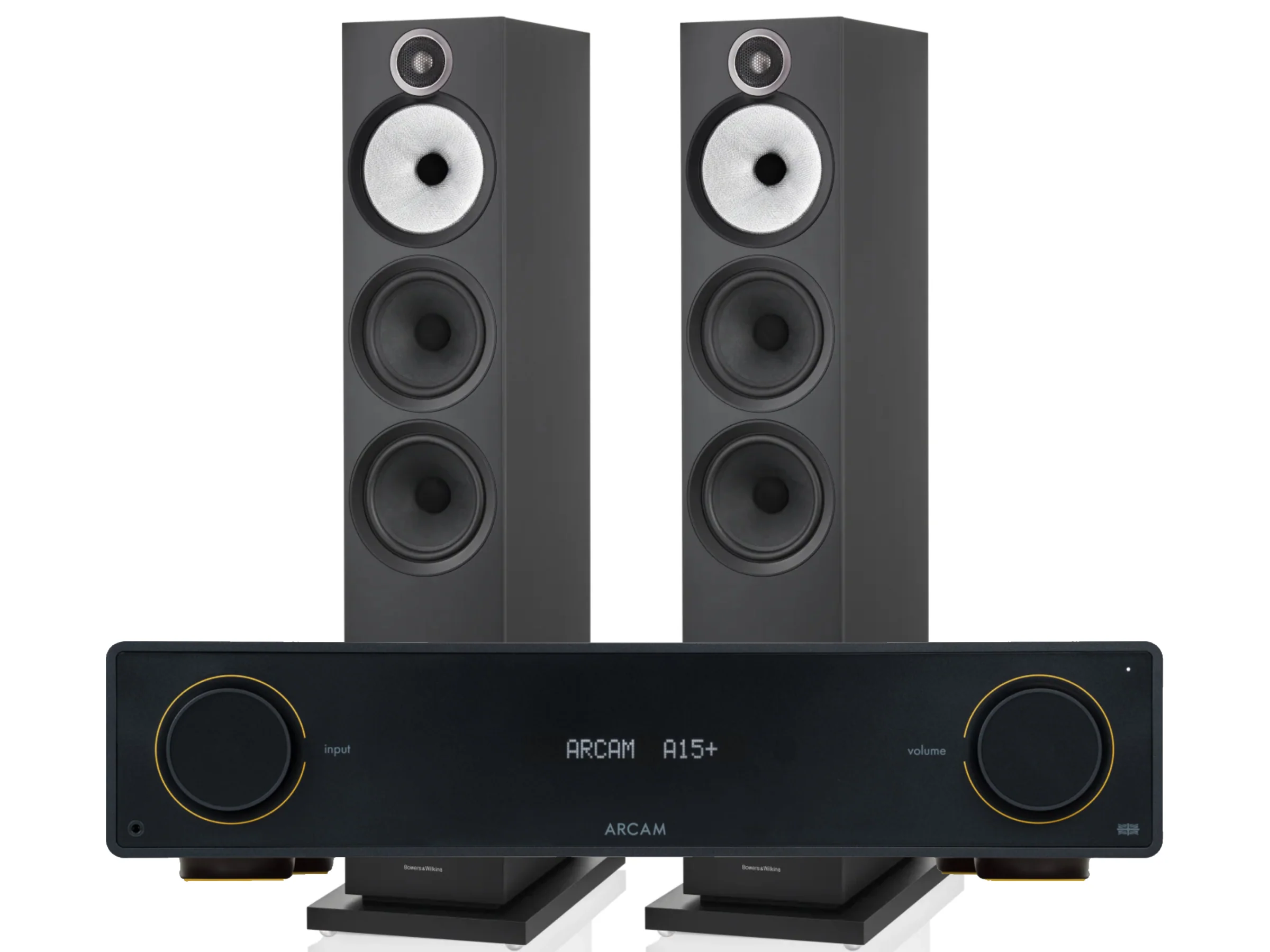 Arcam A15+ with Bowers & Wilkins 603 S3 - Image 2