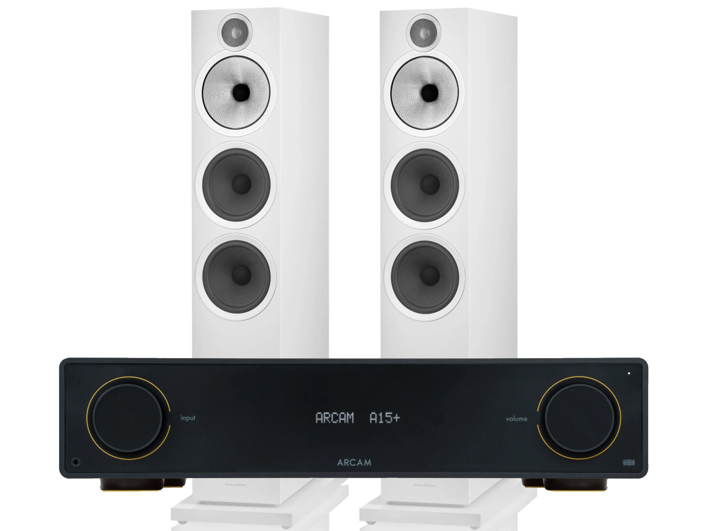 Arcam A15+ with Bowers & Wilkins 603 S3 - Image 3