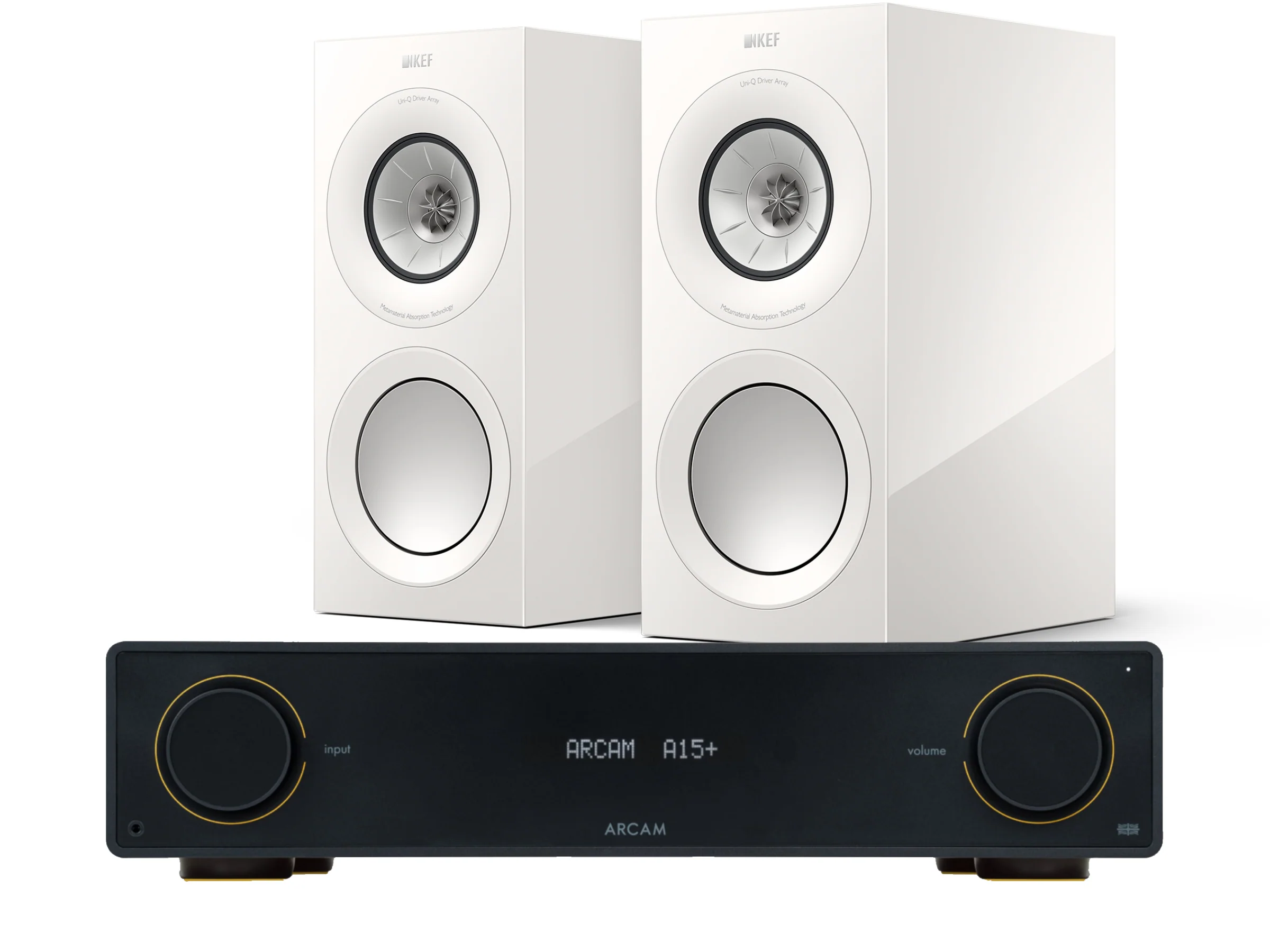 Arcam A15+ with KEF R3 META Speakers - Image 3