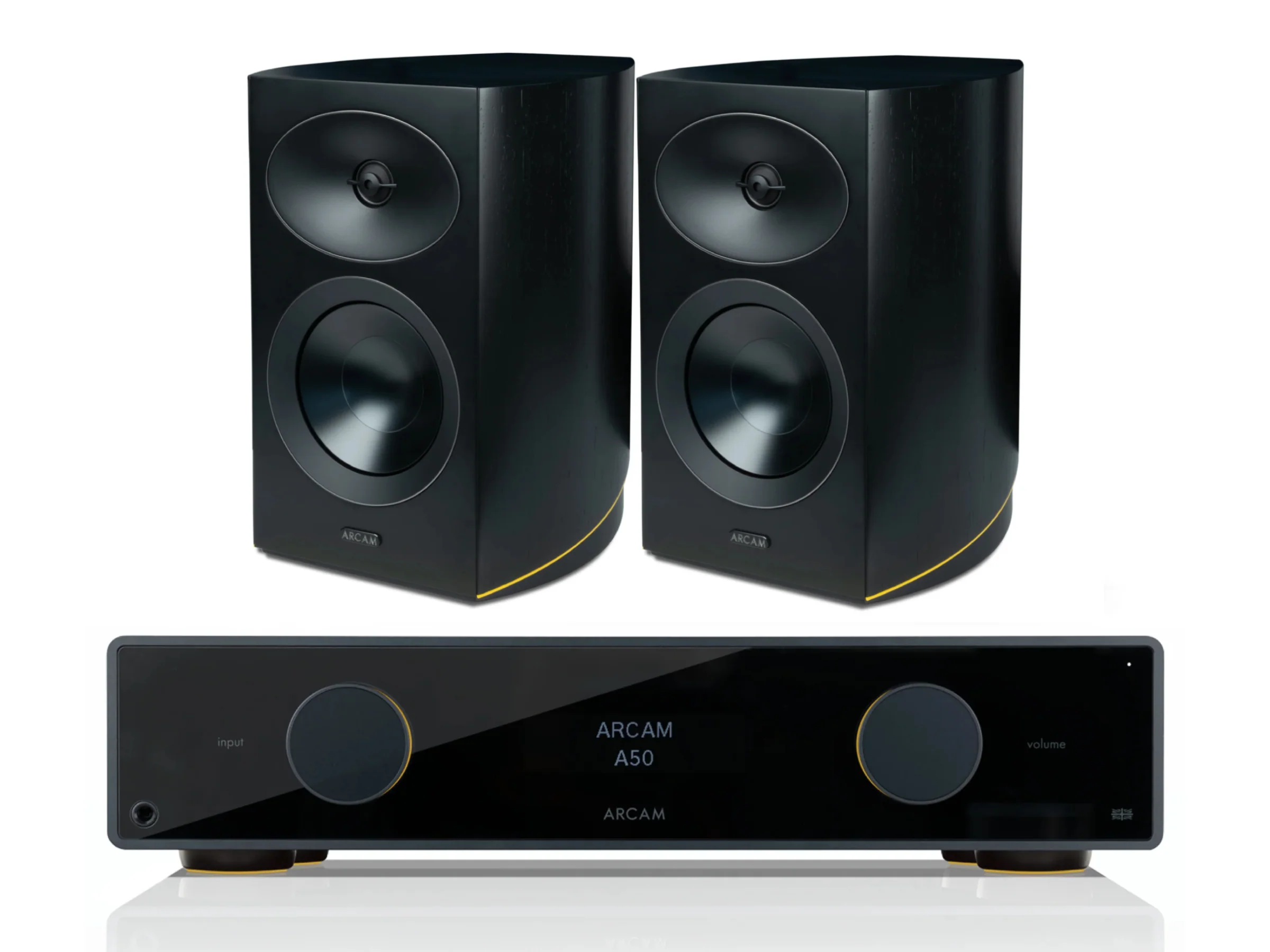 Arcam A50 Signature with R25 Bookshelf Speakers