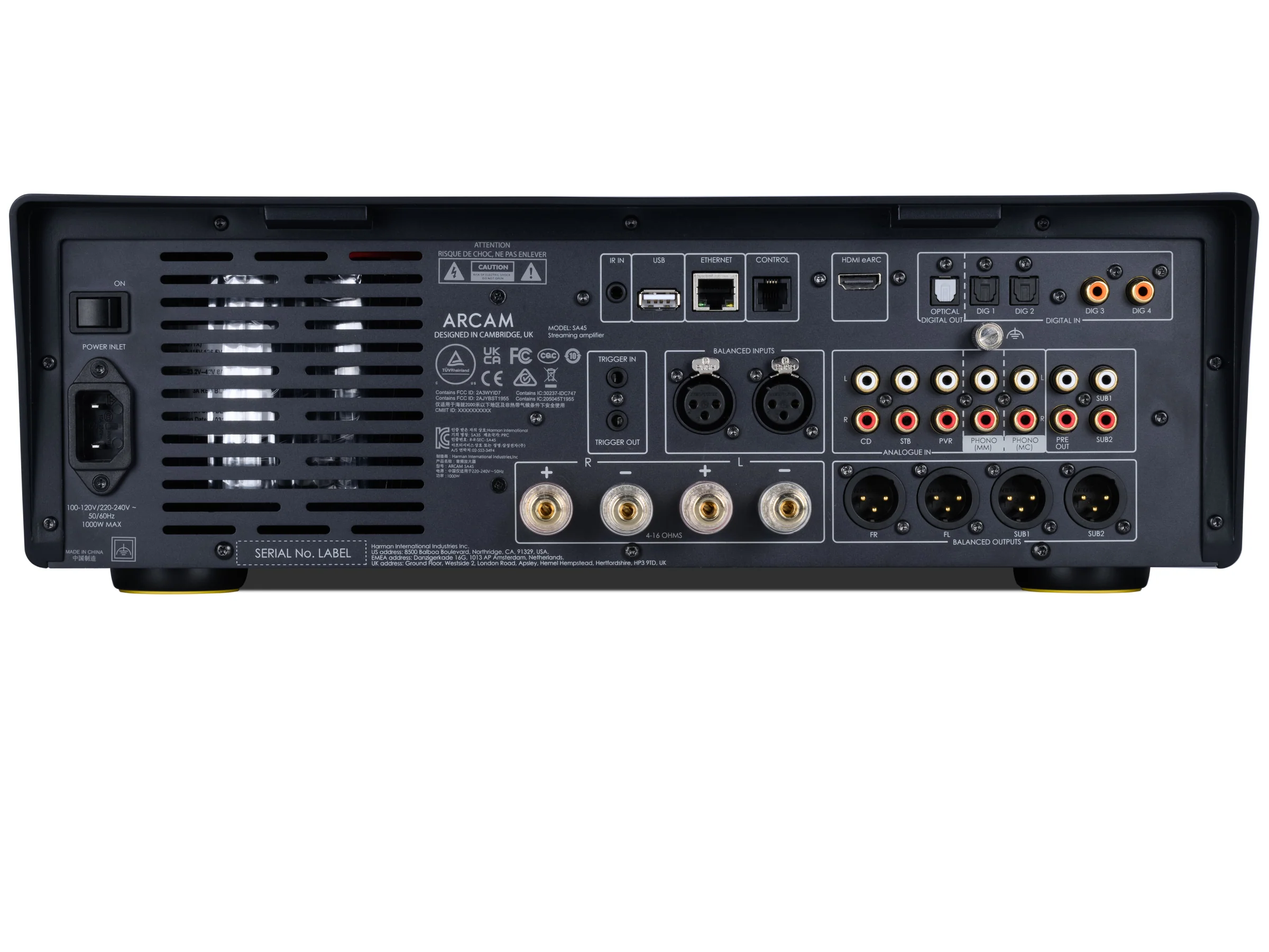 Arcam SA45 Integrated Streaming Amplifier - Image 6