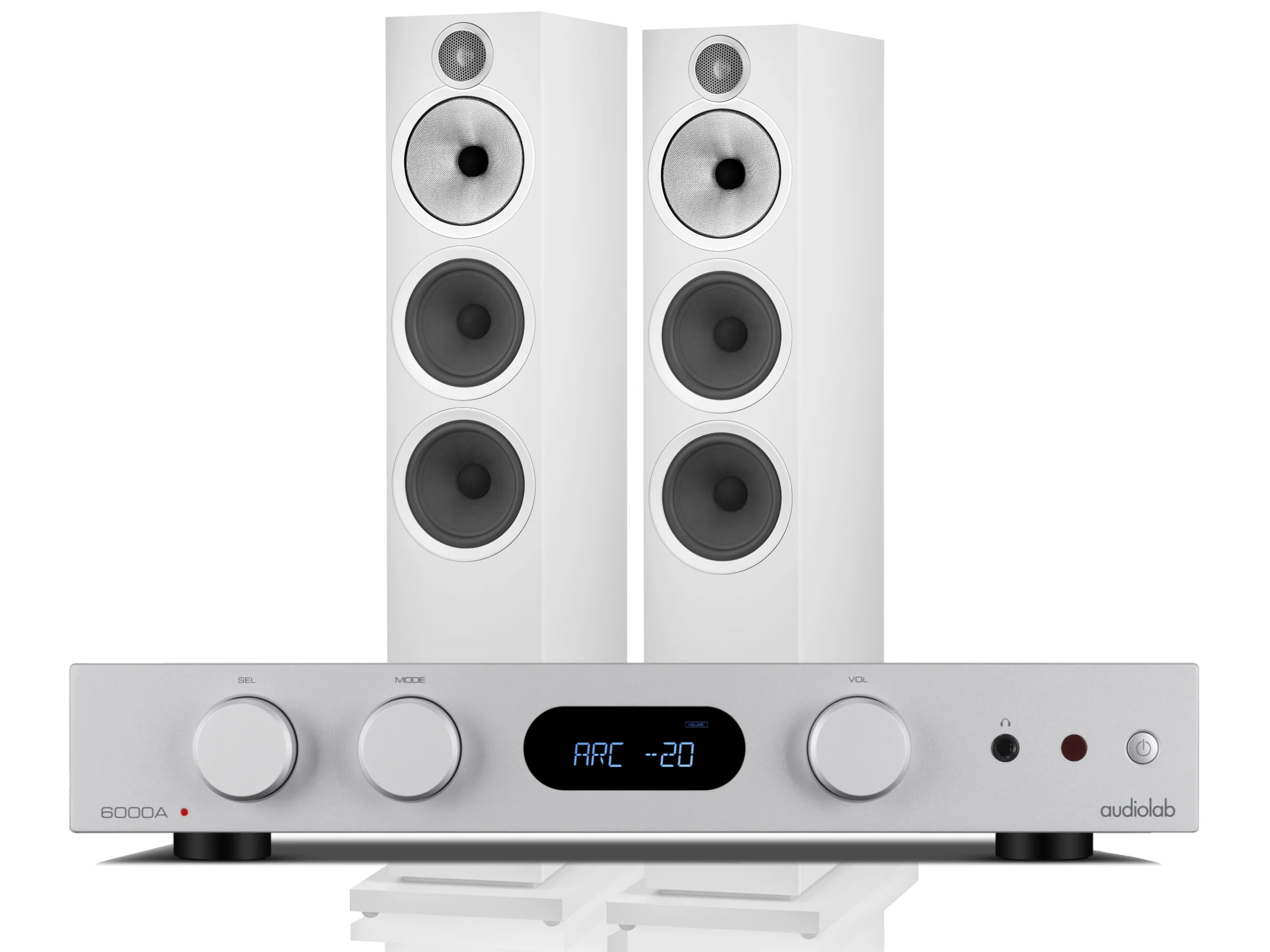 Audiolab 6000A MkII with Bowers & Wilkins 603 S3 Speakers - Image 6