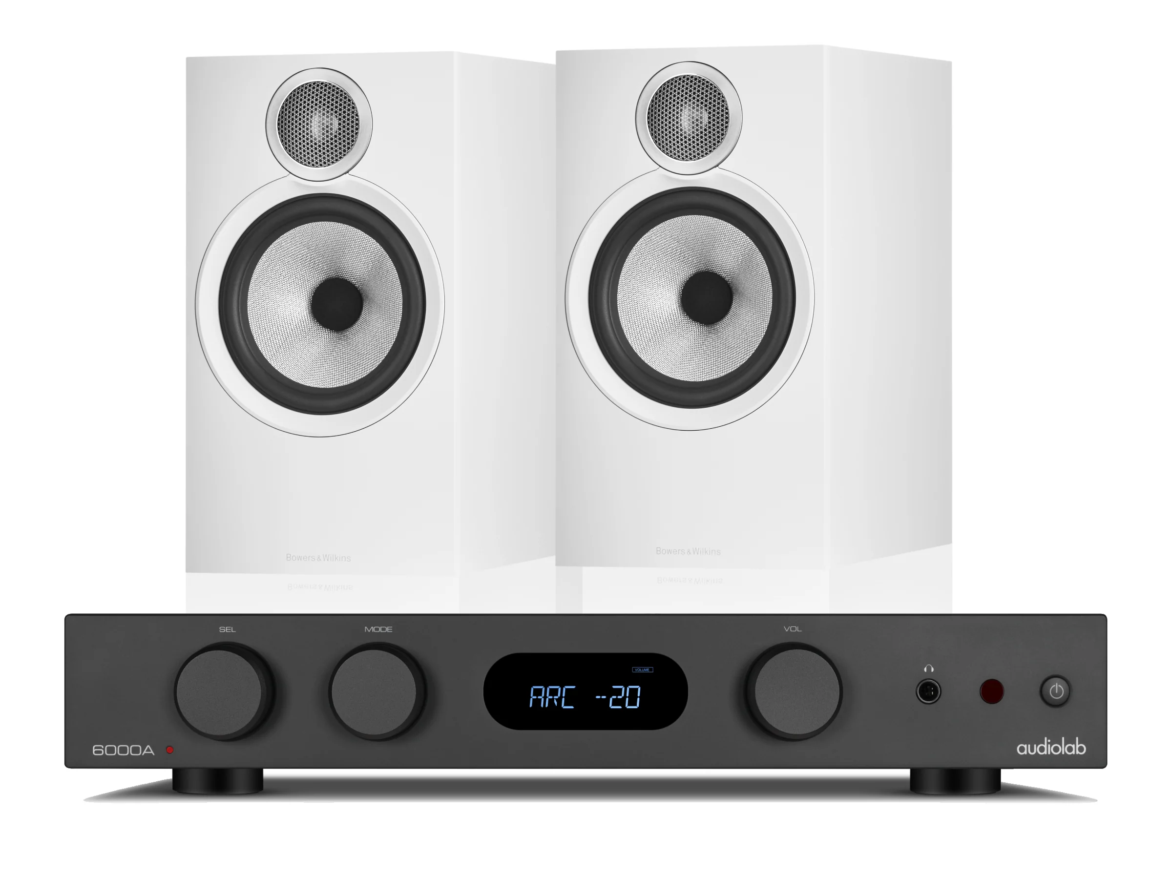 Audiolab 6000A MkII with Bowers & Wilkins 606 S3 Speakers - Image 3