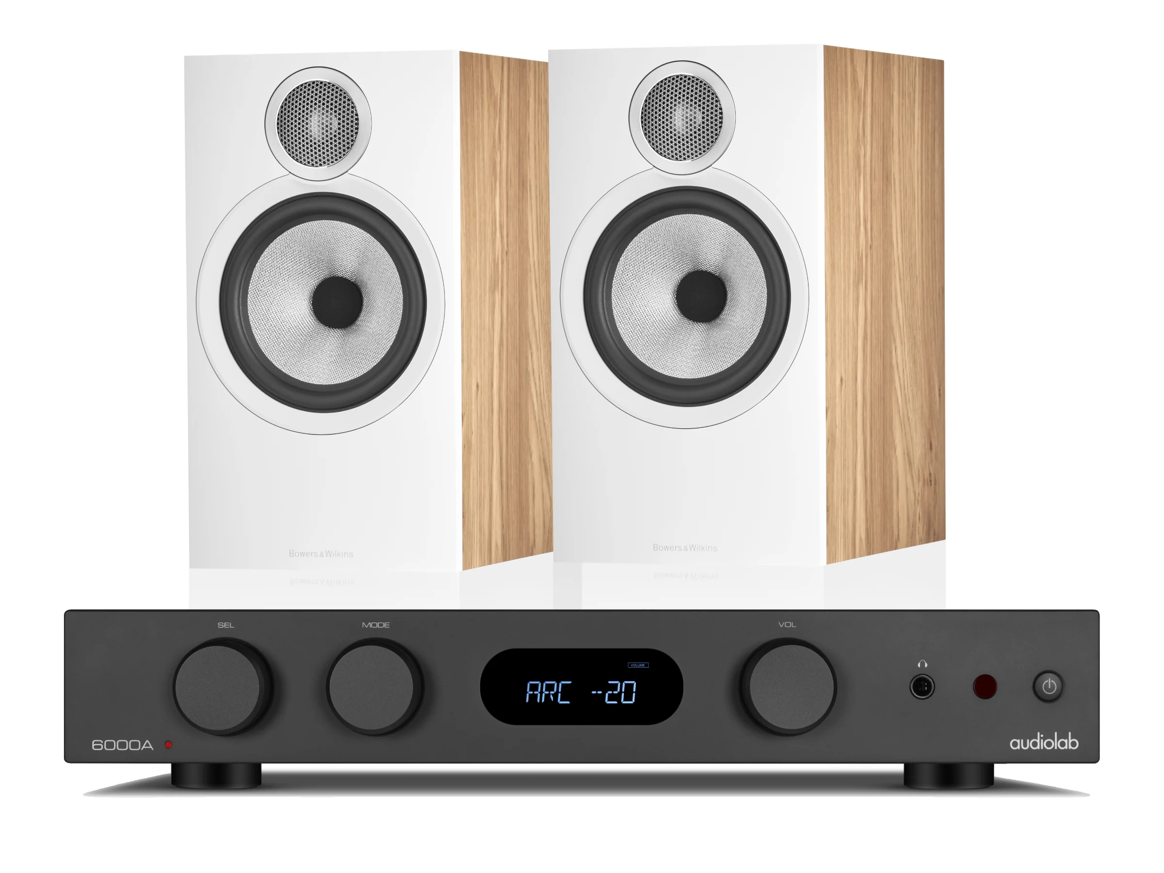 Audiolab 6000A MkII with Bowers & Wilkins 606 S3 Speakers - Image 4