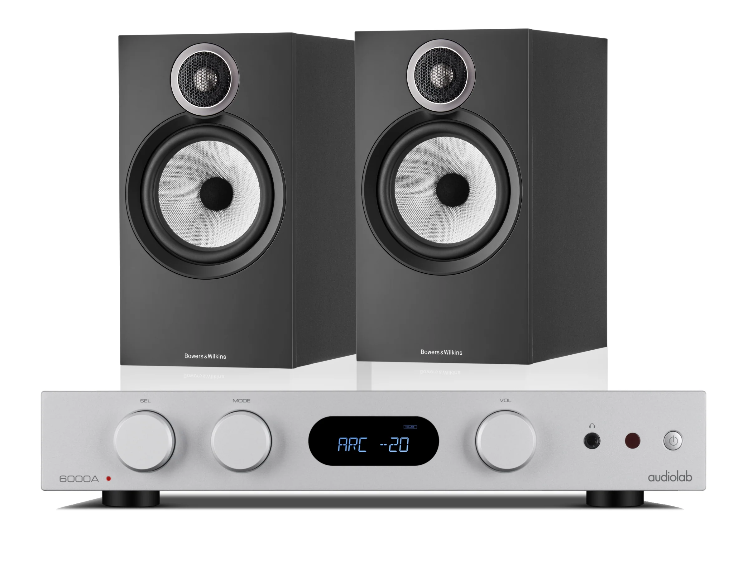 Audiolab 6000A MkII with Bowers & Wilkins 606 S3 Speakers - Image 5