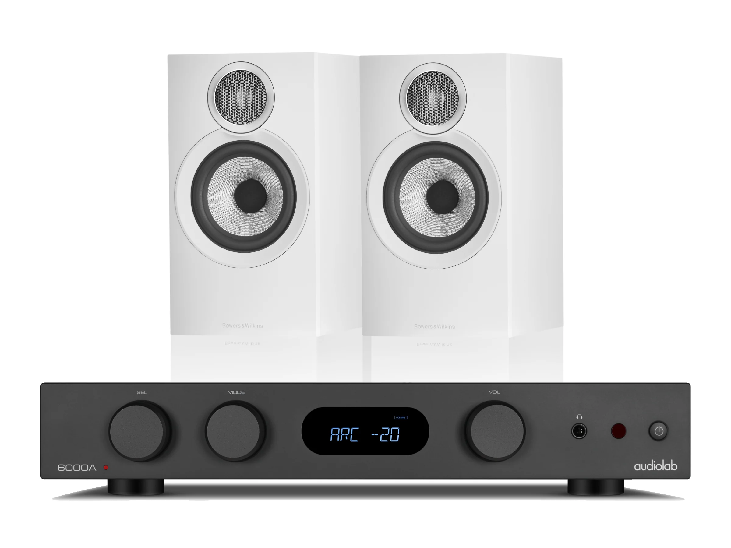 Audiolab 6000A MkII with Bowers & Wilkins 607 S3 Speakers - Image 3