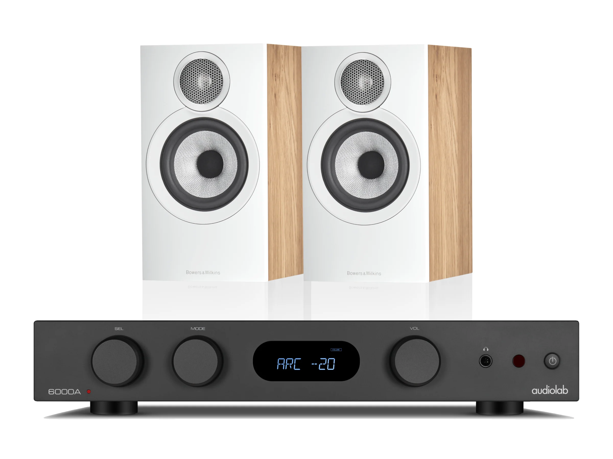Audiolab 6000A MkII with Bowers & Wilkins 607 S3 Speakers - Image 4