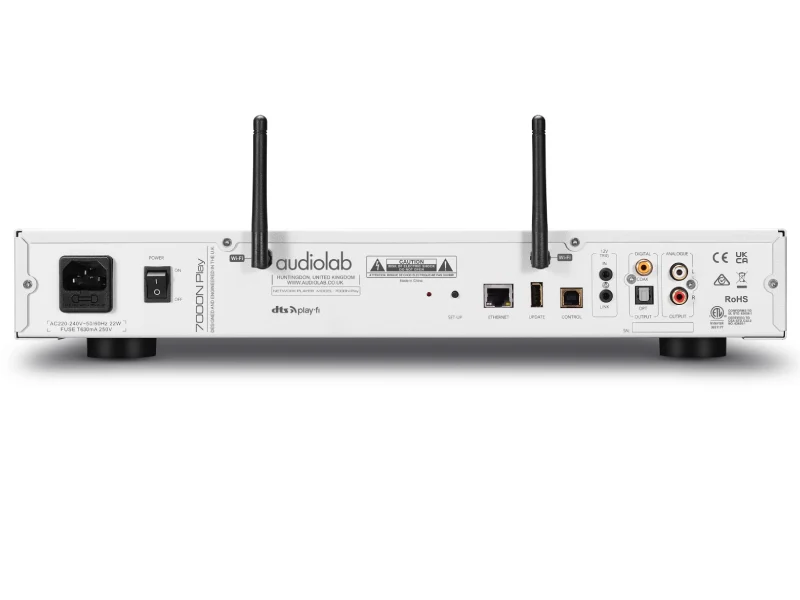 Audiolab 7000A Amplifier + 7000CDT CD Transport with 7000N Play Network Player - Image 8