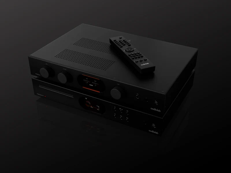 Audiolab 7000A Amplifier with 7000CDT CD Transport - Image 5