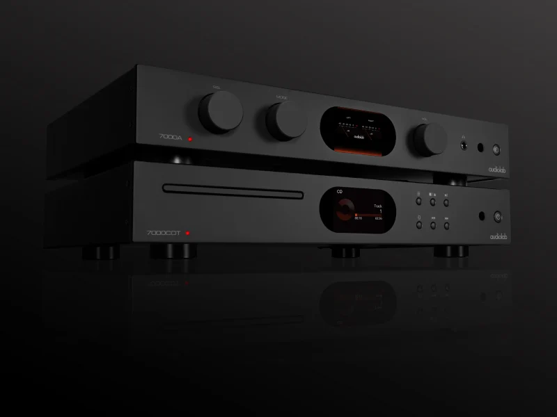 Audiolab 7000A Amplifier with 7000CDT CD Transport - Image 6