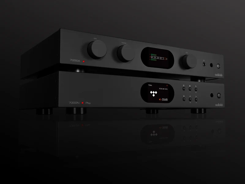 Audiolab 7000A Amplifier with 7000N Play Network Player - Image 9