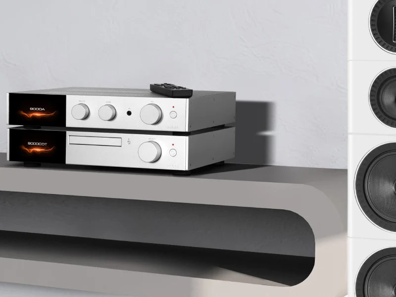 Audiolab 9000A Amplifier with 9000CDT CD Transport - Image 10