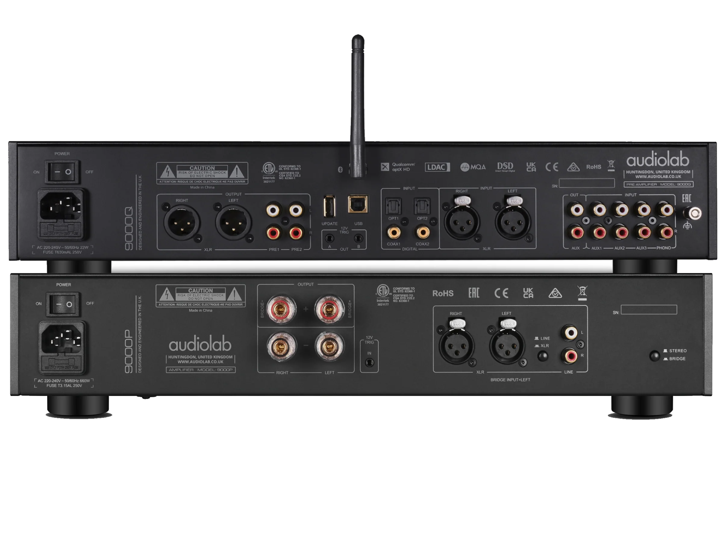 Audiolab 9000Q + 9000P Pre + Power Amplifier - Image 3