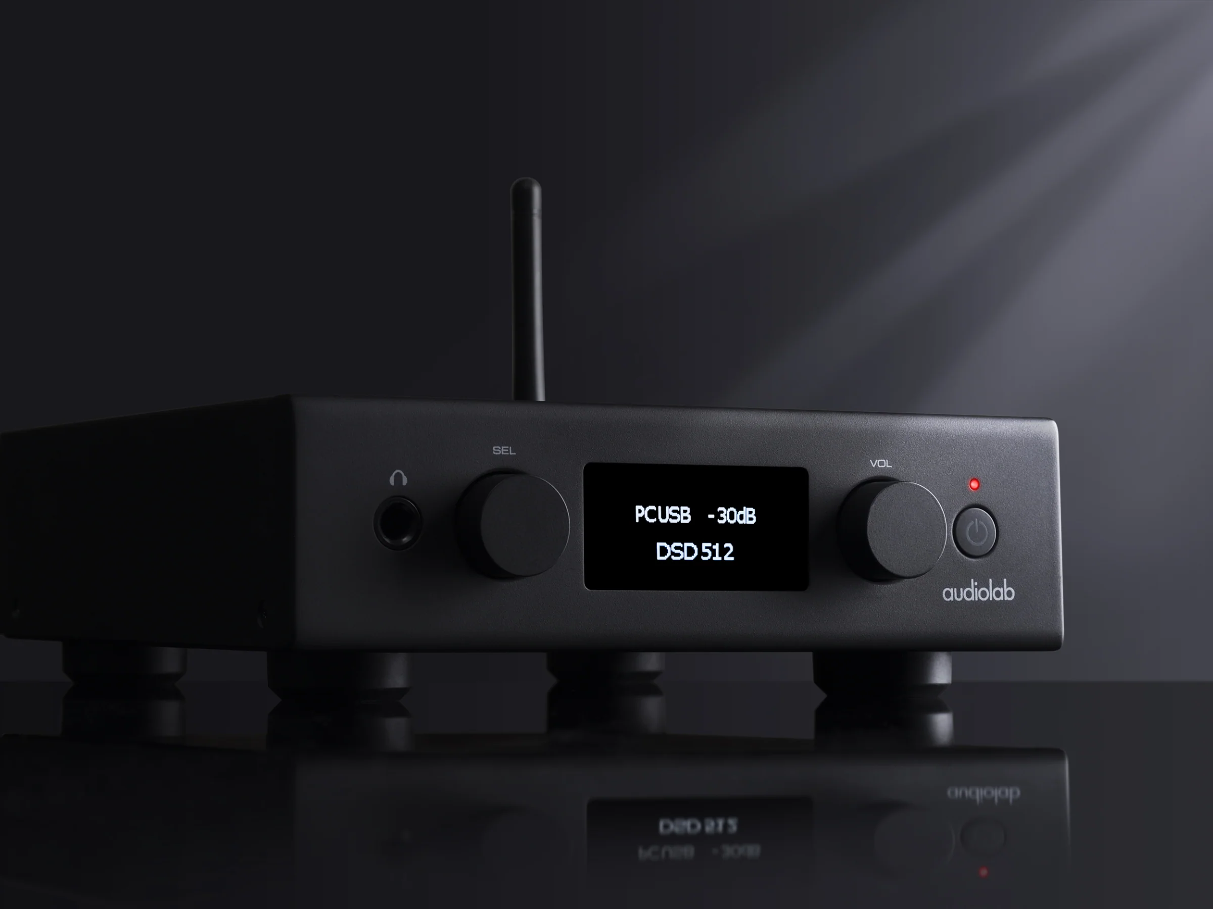 Audiolab D7 DAC Headphone Amplifier with Meze 105 Silva Open-back Headphones - Image 15