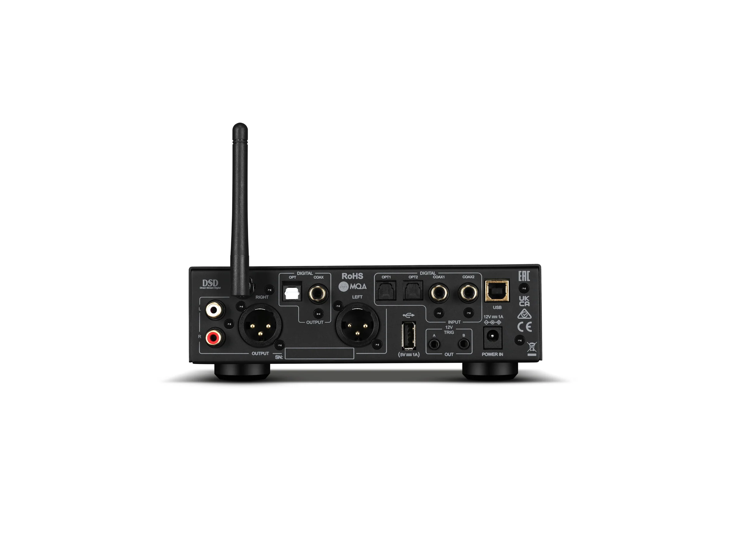 Audiolab D7 DAC Headphone Amplifier with Meze 105 Silva Open-back Headphones - Image 5