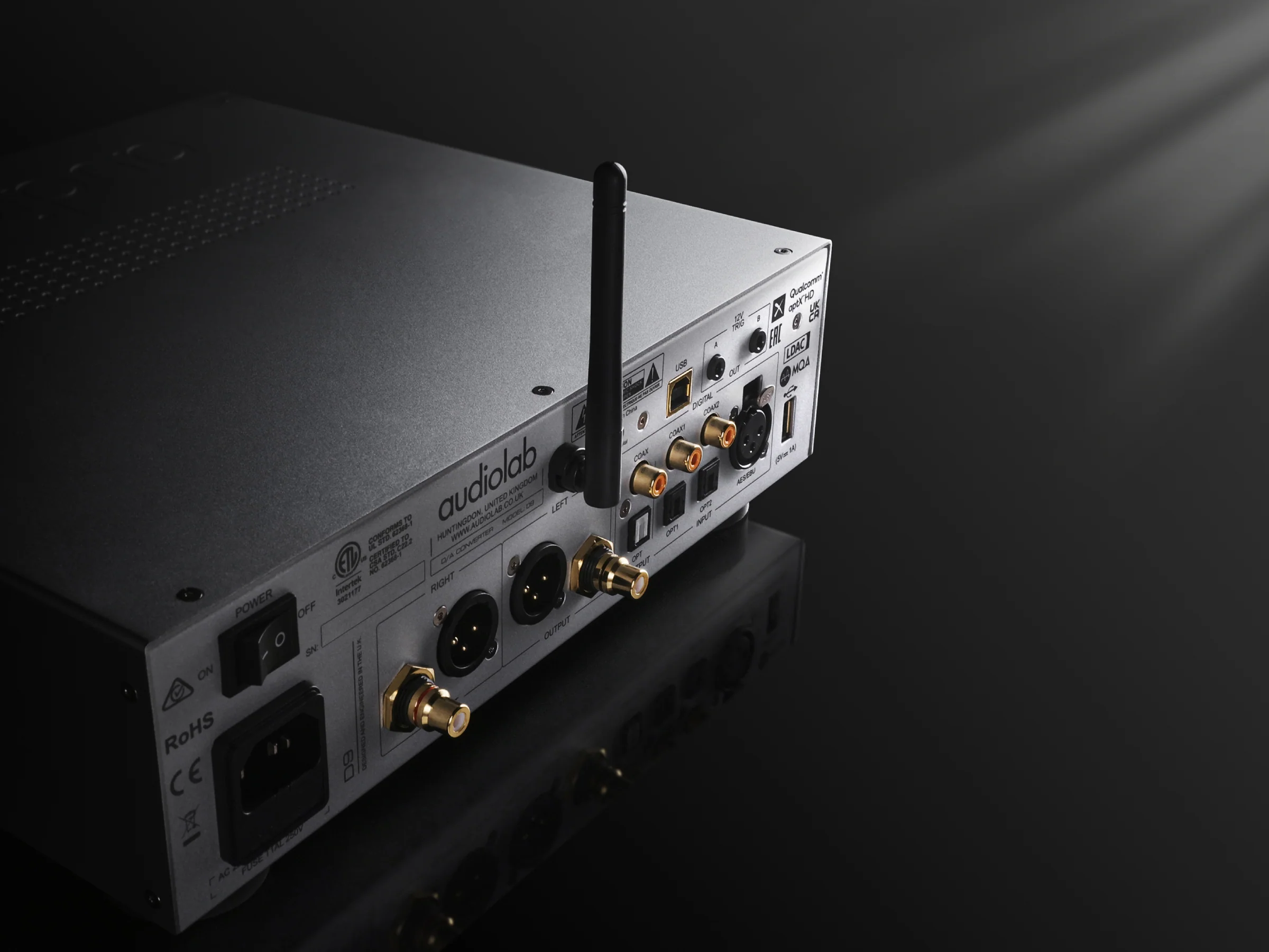 Audiolab D9 DAC Headphone Amplifier with Meze Poet Open-Back Headphones - Image 17