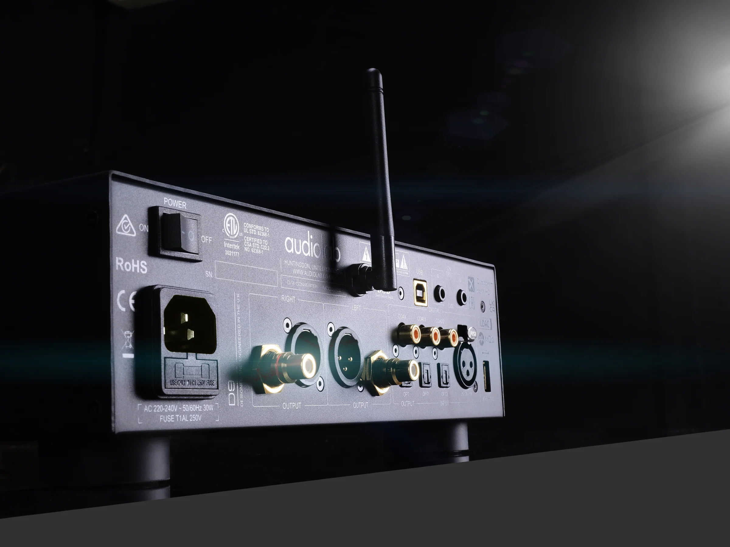 Audiolab D9 DAC Headphone Amplifier with Meze Poet Open-Back Headphones - Image 21