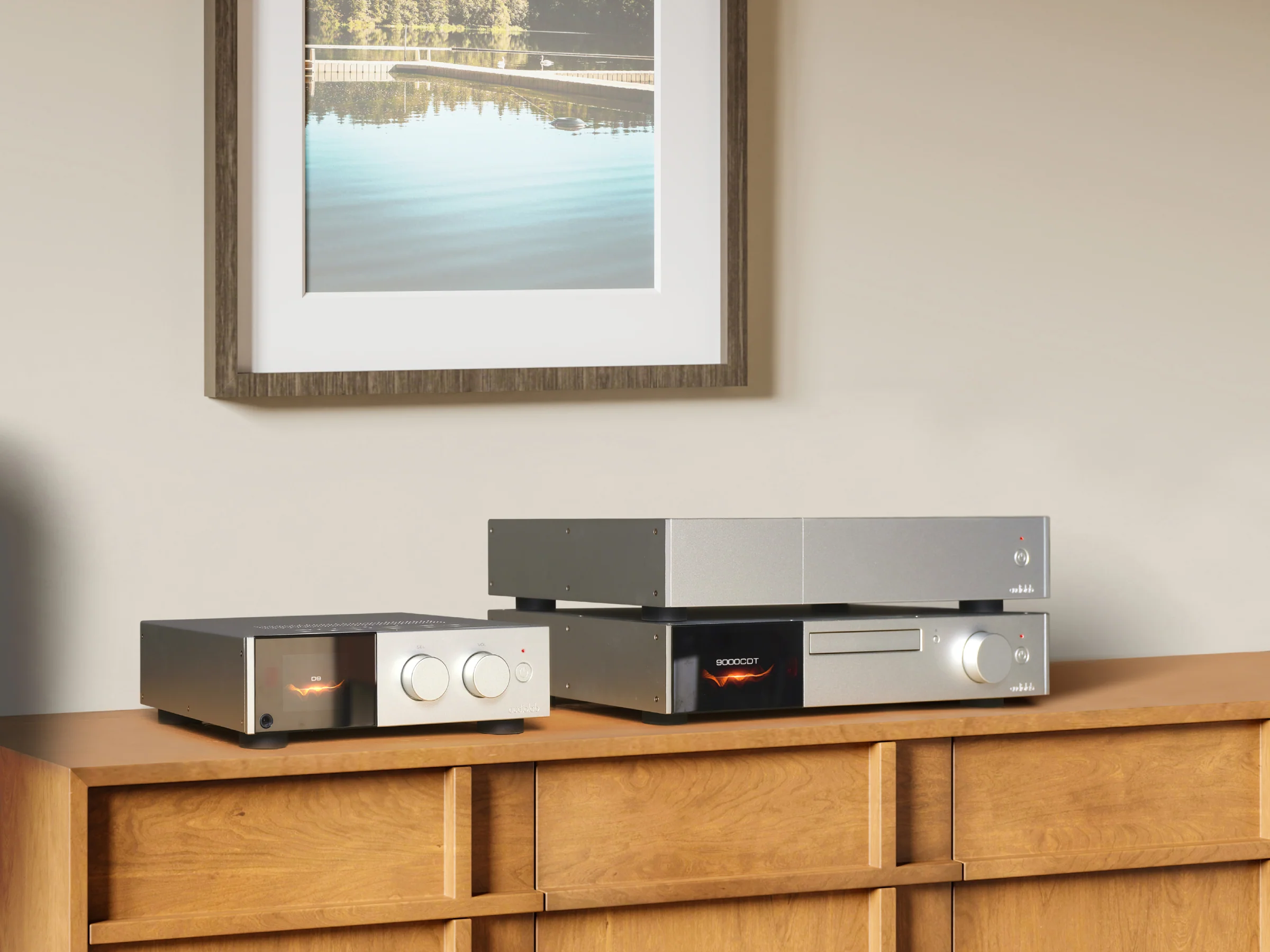 Audiolab D9 DAC Headphone Amplifier with Meze Poet Open-Back Headphones - Image 23