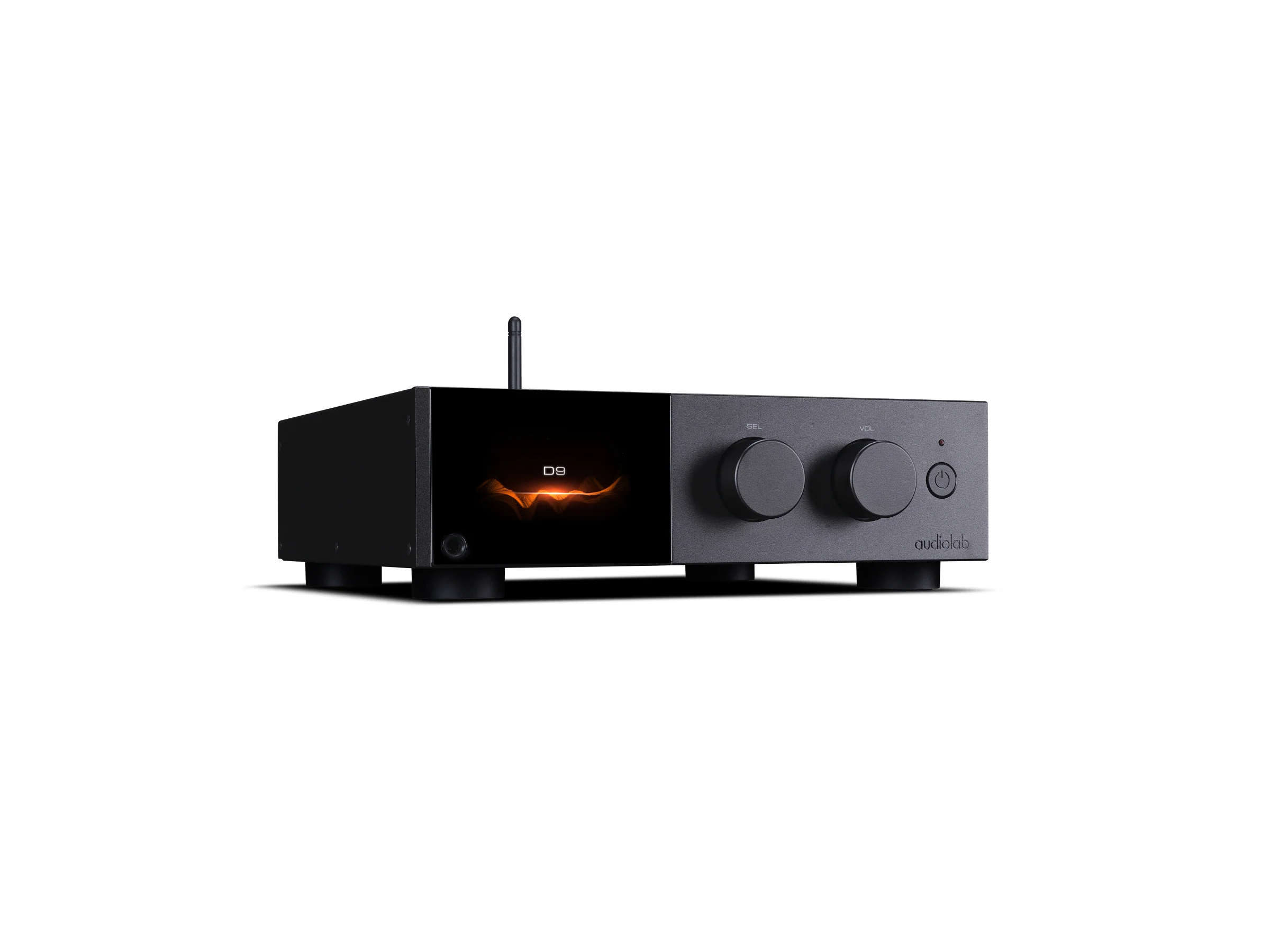Audiolab D9 DAC Headphone Amplifier with Meze Poet Open-Back Headphones - Image 7