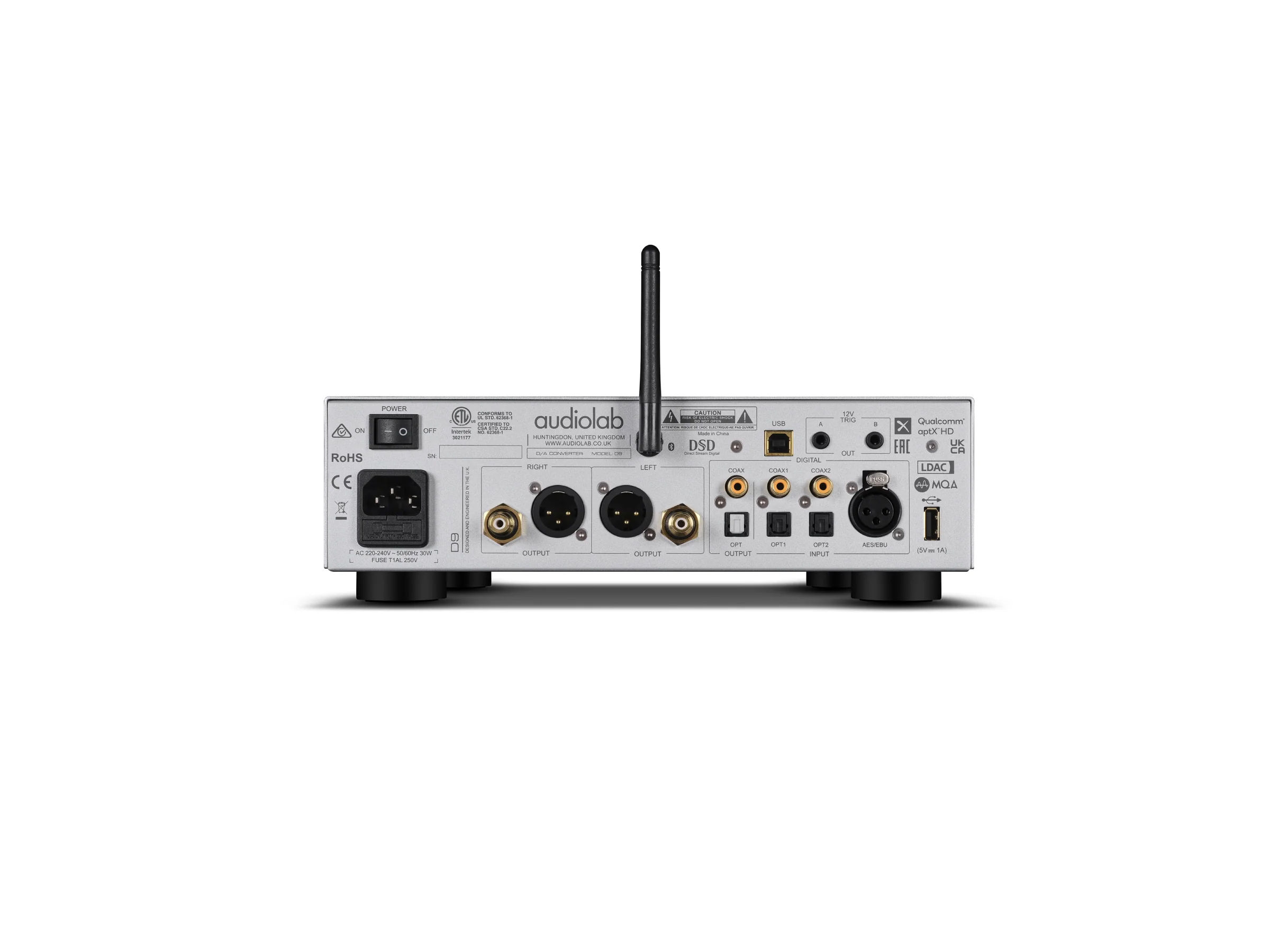 Audiolab D9 DAC Headphone Amplifier with Meze Poet Open-Back Headphones - Image 8