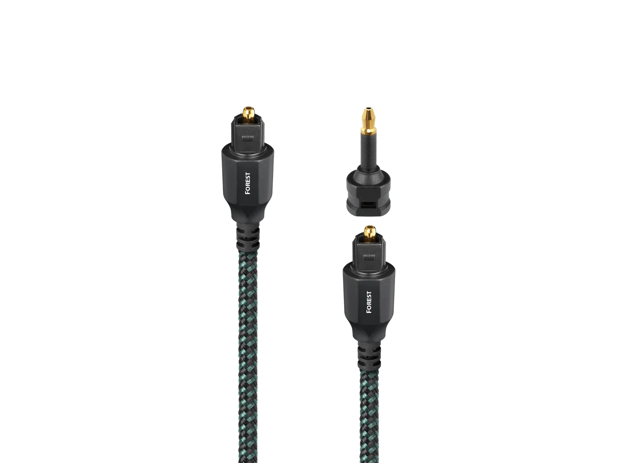 AudioQuest Forest Optical Cable (Toslink Fiber-Optic Cable + Mini-Adaptor) - Image 2