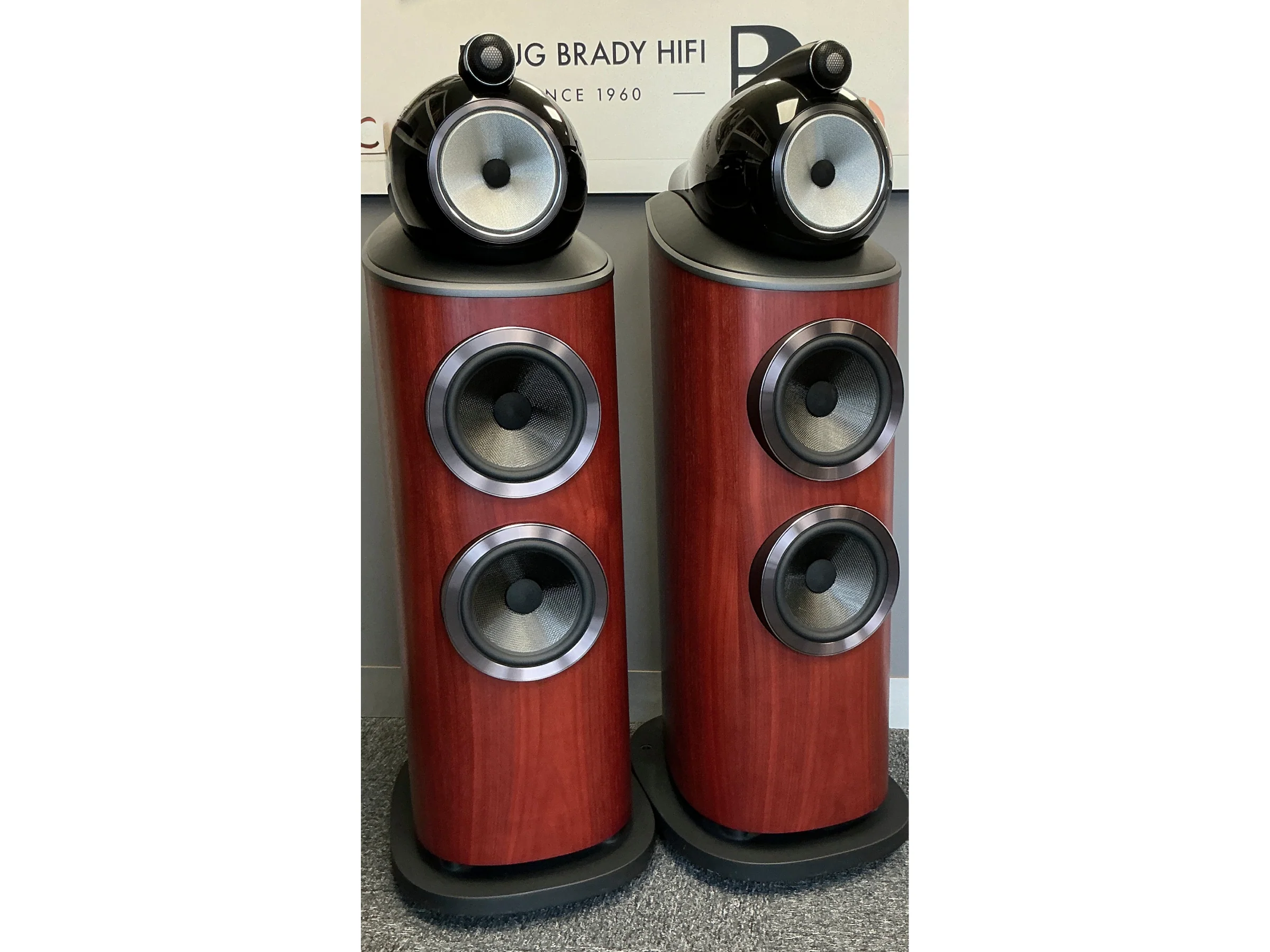 Bowers & Wilkins 802 D4 Rosewood Speakers (Ex Demonstration) - Image 3