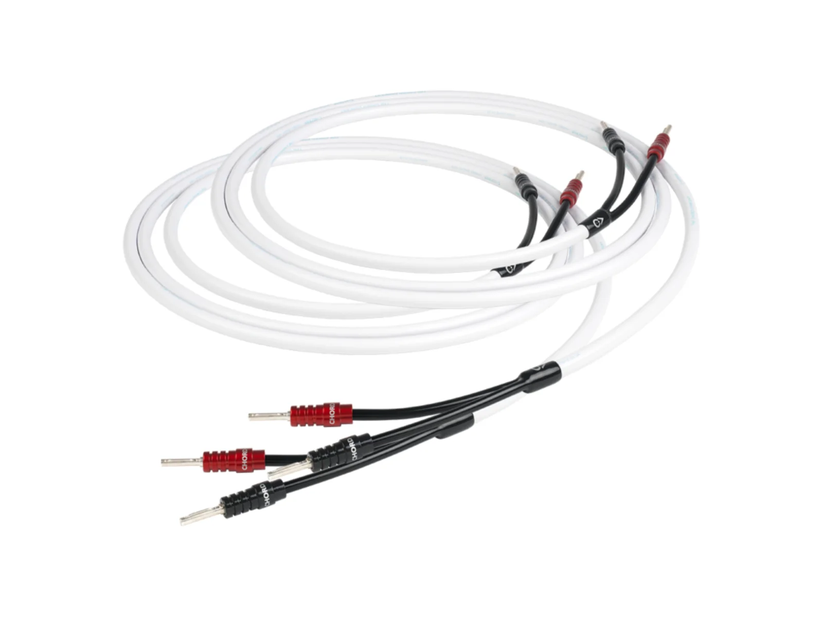 Chord C-screenX Speaker Cable (Terminated pair with 4mm banana plugs) (Promotional item)