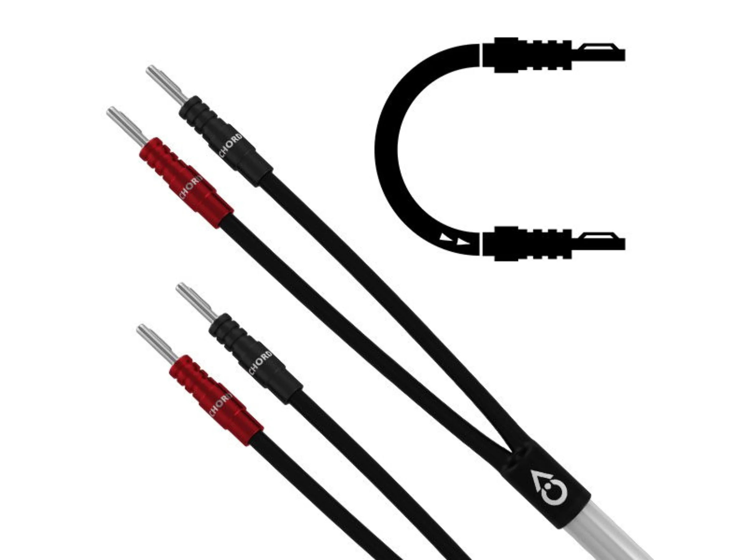 Chord ClearwayX Speaker Cable - Terminated Pair (Banana to Banana) - Image 2