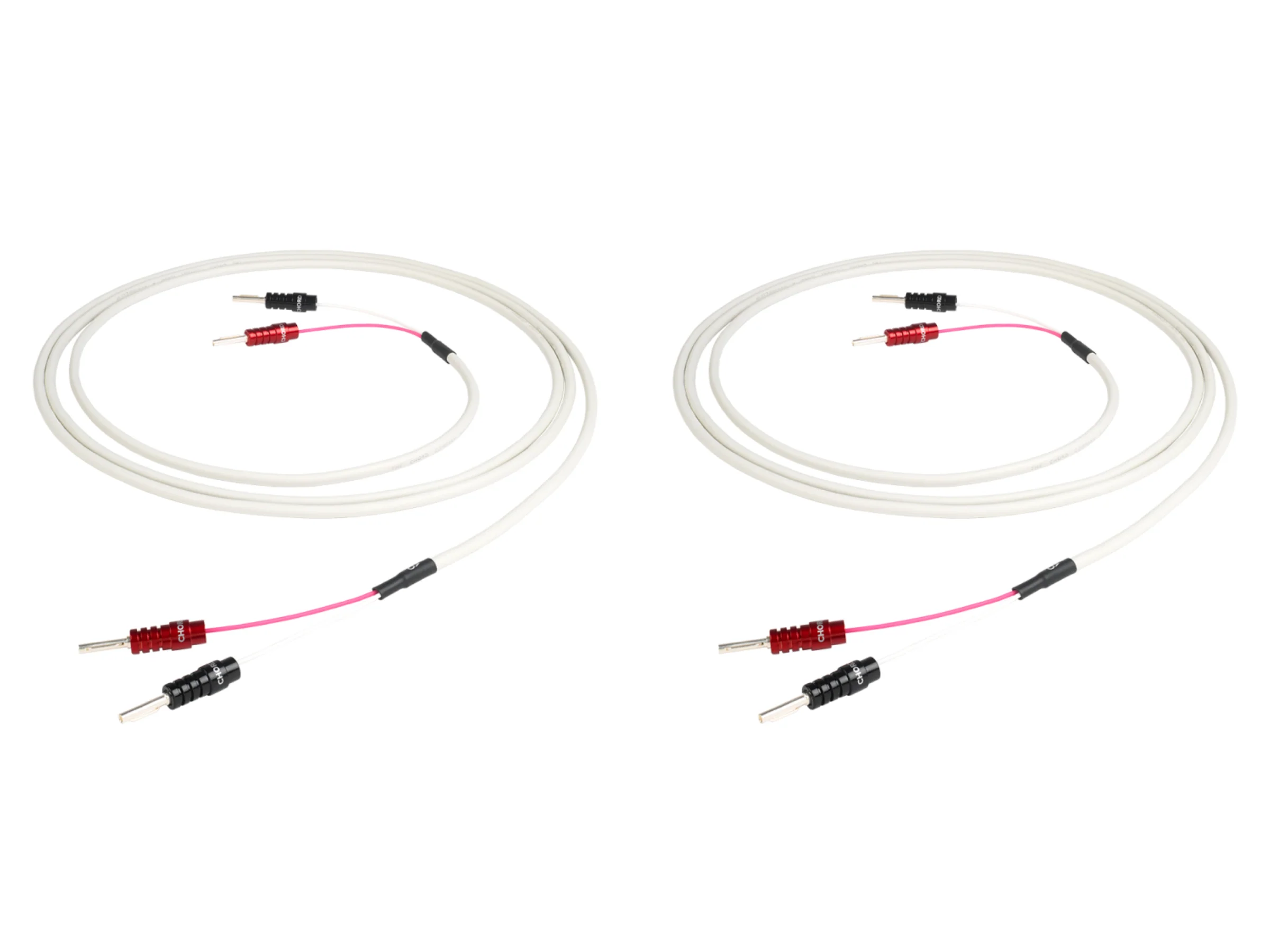 Chord RumourX Speaker Cable - Terminated Pair (Banana to Banana)