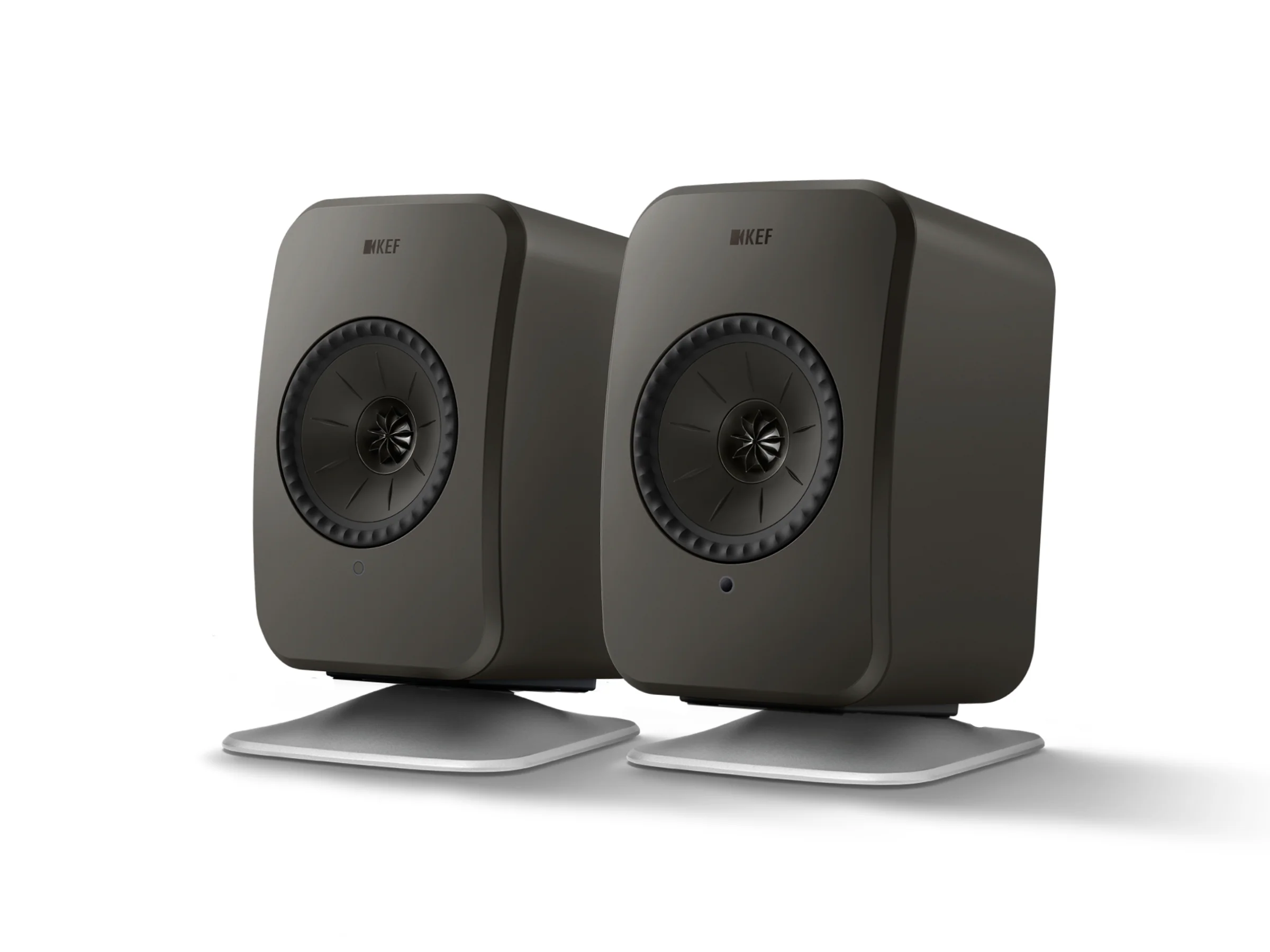 KEF LSX II LT Wireless Speakers + KEF P1 Desk Pad - Image 6