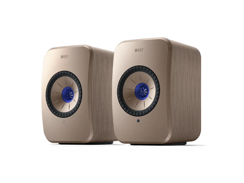 KEF LSX II Wireless Speakers with KEF S1 Floor Stands - Image 10