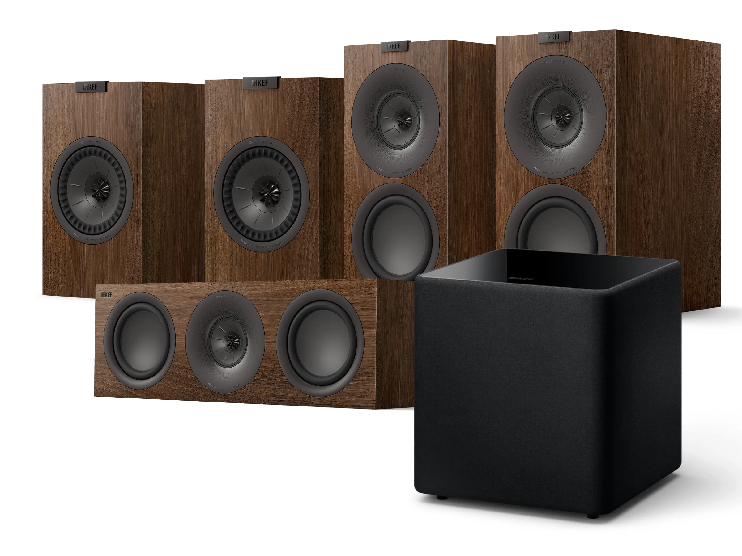 KEF Q Concerto + Q1 META 5.1 Home Cinema Speaker Package - Image 4