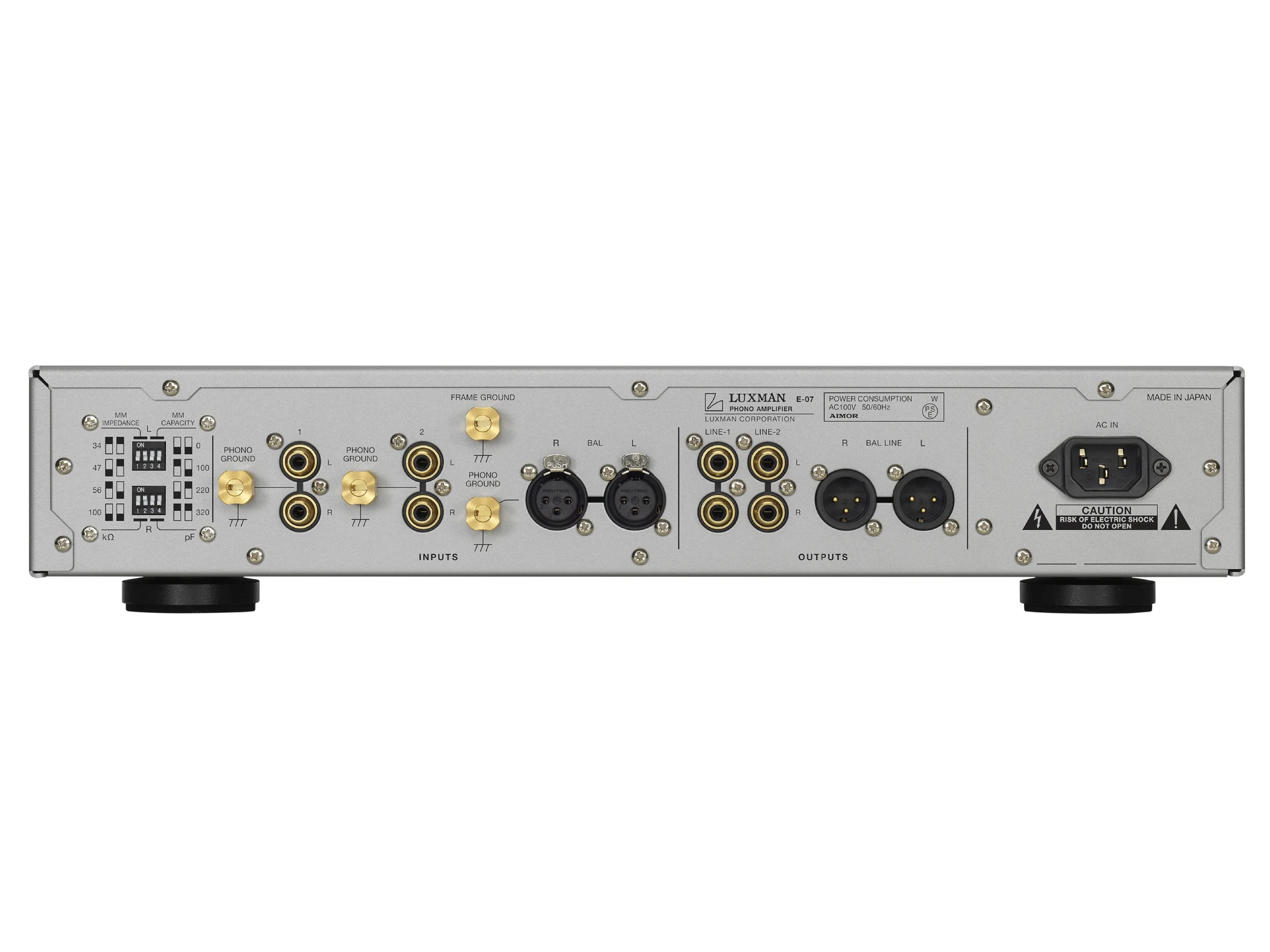 Luxman E-07 Phono Amplifier - Image 2