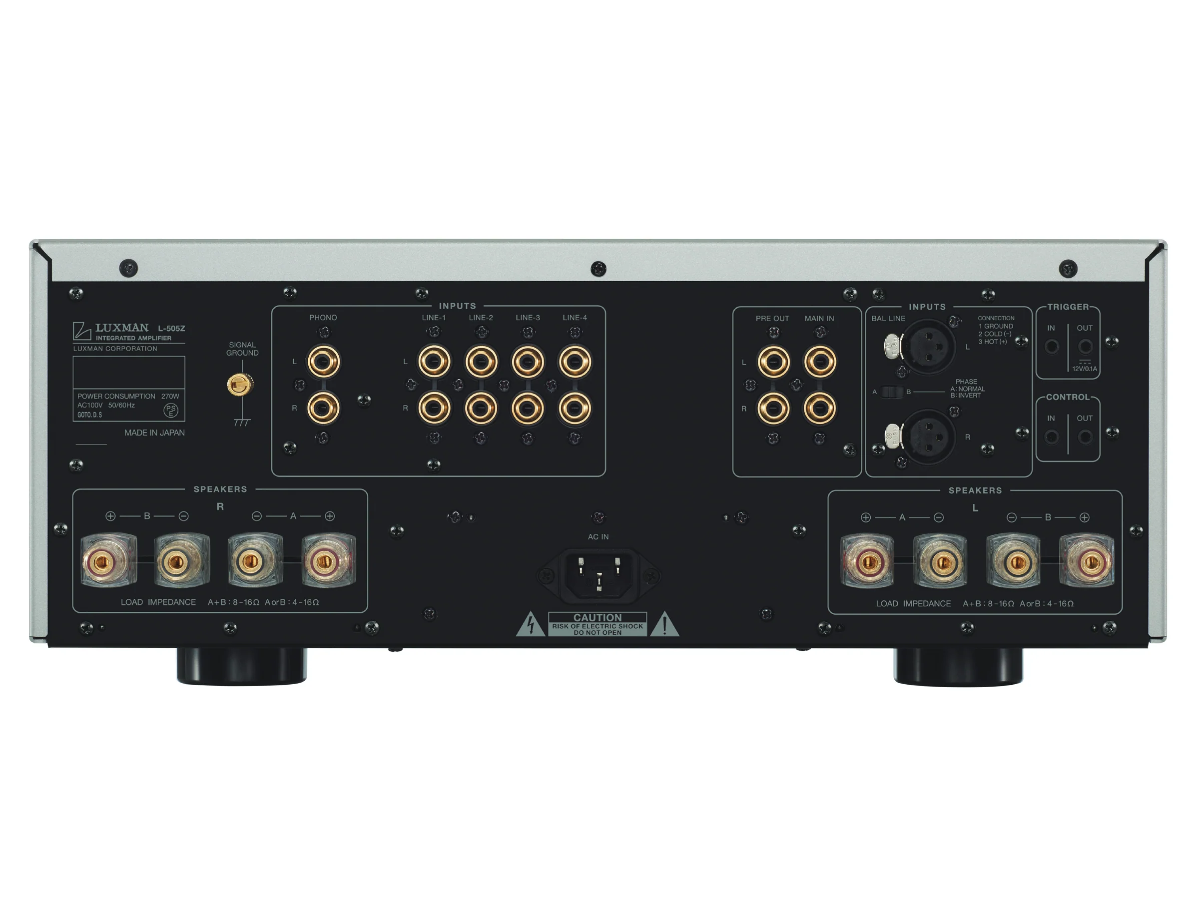 Luxman L-505Z Integrated Amplifier - Image 3