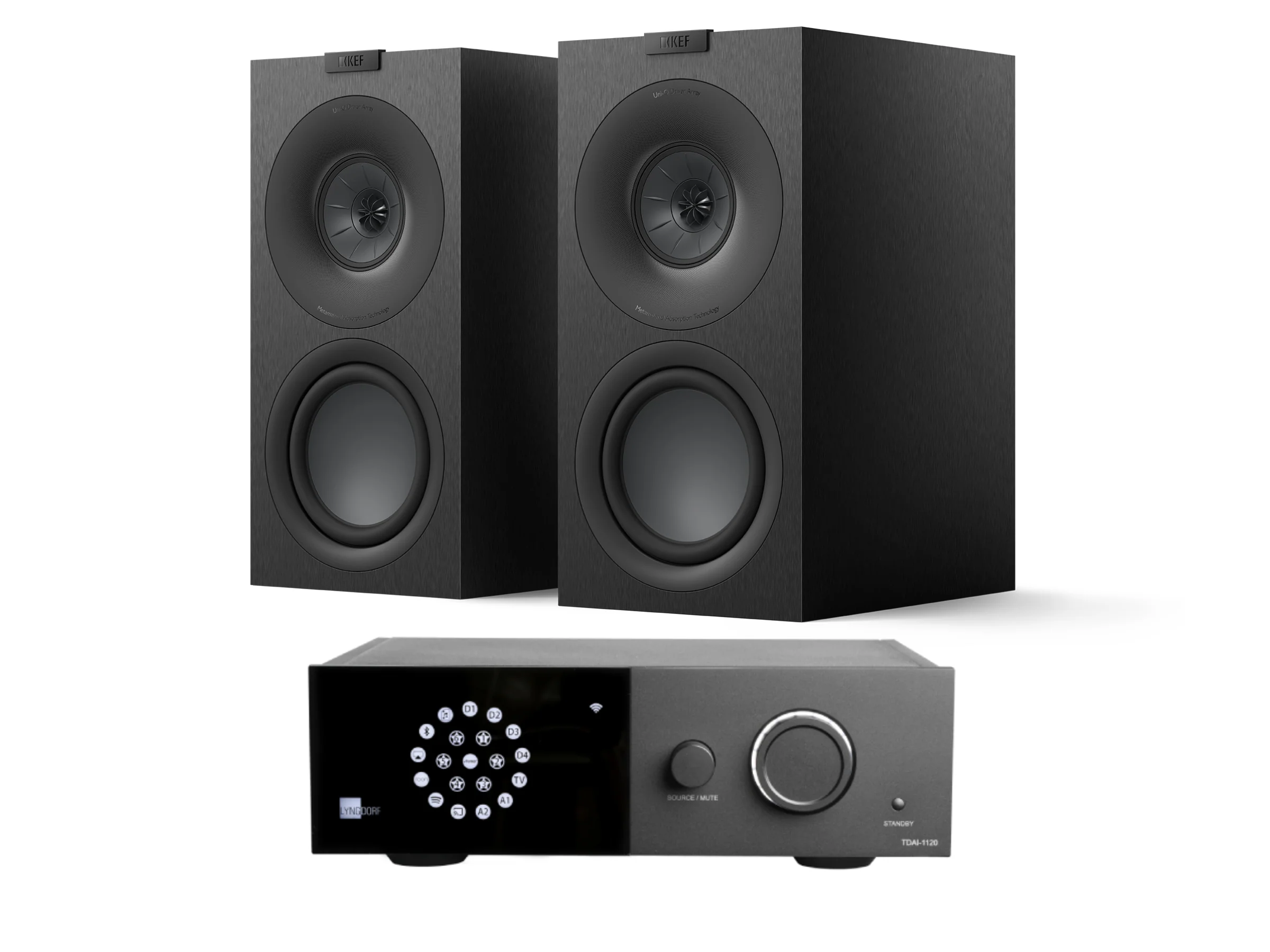 Lyngdorf TDAI-1120 with KEF Q Concerto META