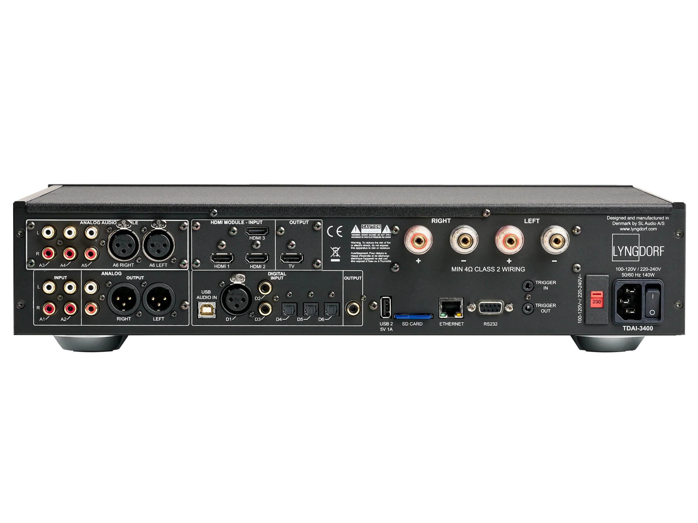 Lyngdorf TDAI-3400 Integrated Amplifier - Image 2
