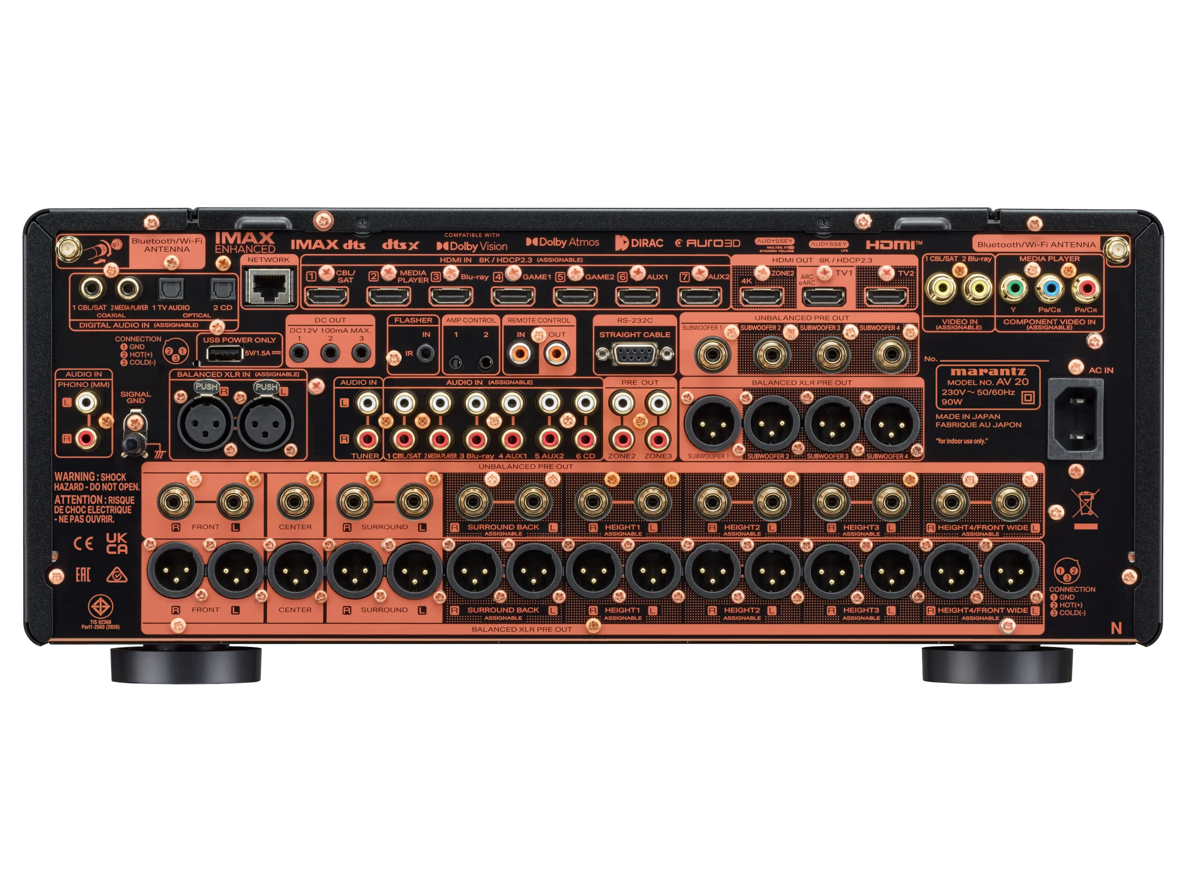 Marantz AV 20 + Amp 20 (AV Pre+ Power Amplifier) - Image 12