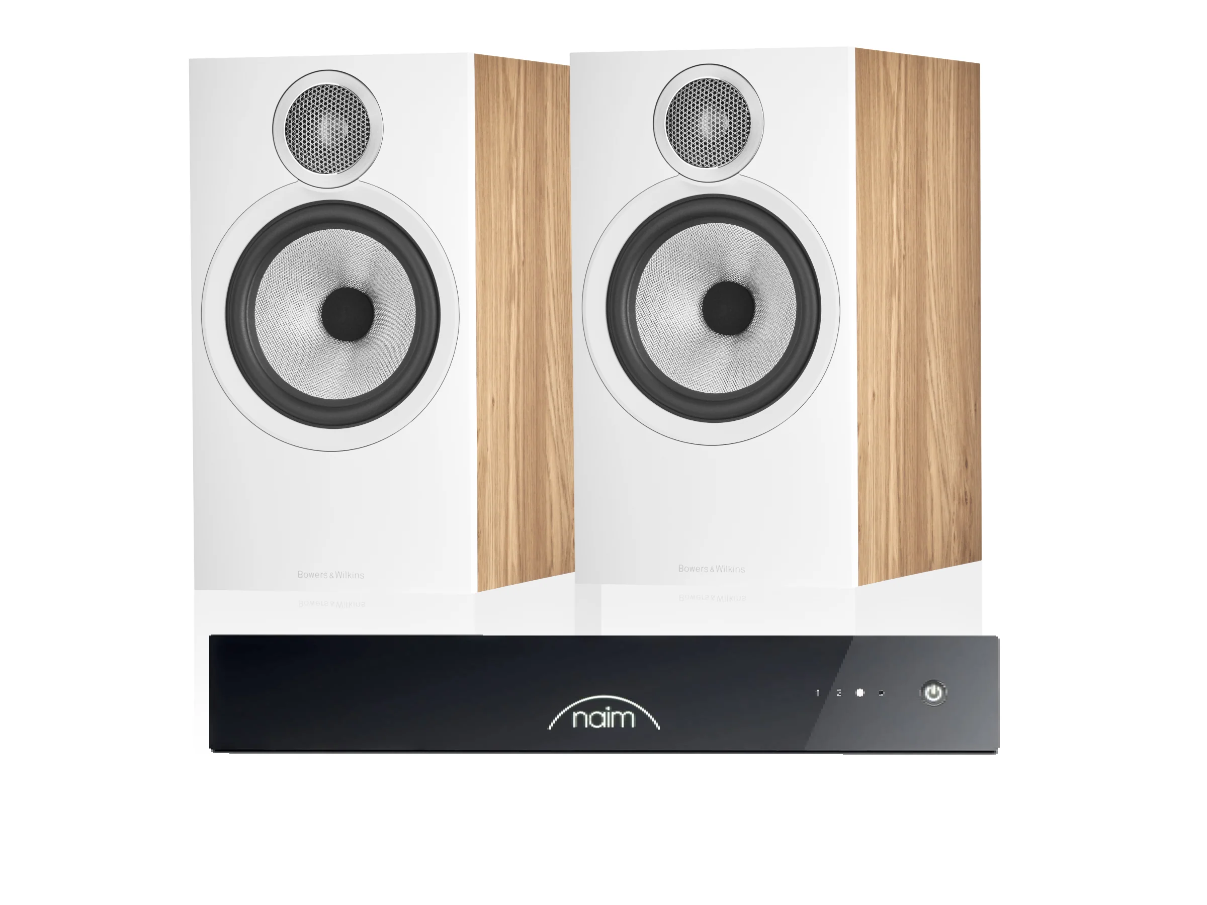 Naim CI-UNITI 102 with Bowers & Wilkins 606 S3 Bookshelf Speakers - Image 2