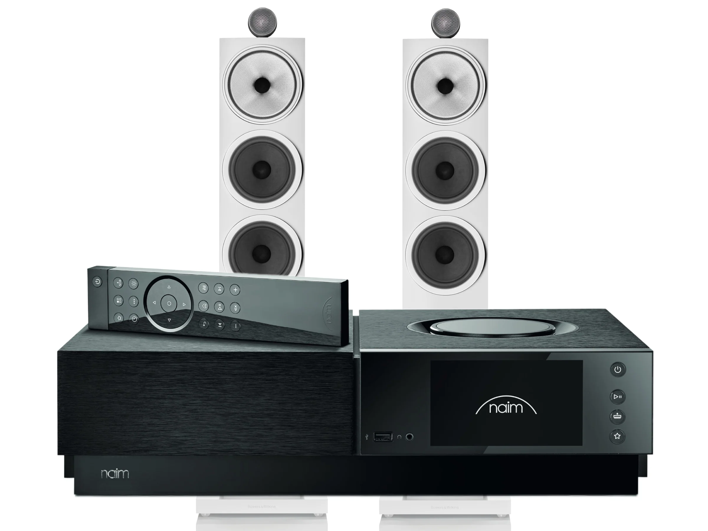 Naim Uniti Nova PE with Bowers & Wilkins 703 Floorstanding Speakers - Image 3
