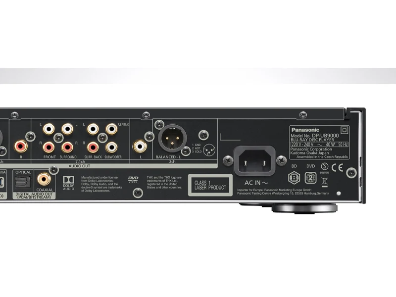 Panasonic DP-UB9000EB1 UHD Blu-ray Player (2021 model) - Image 4