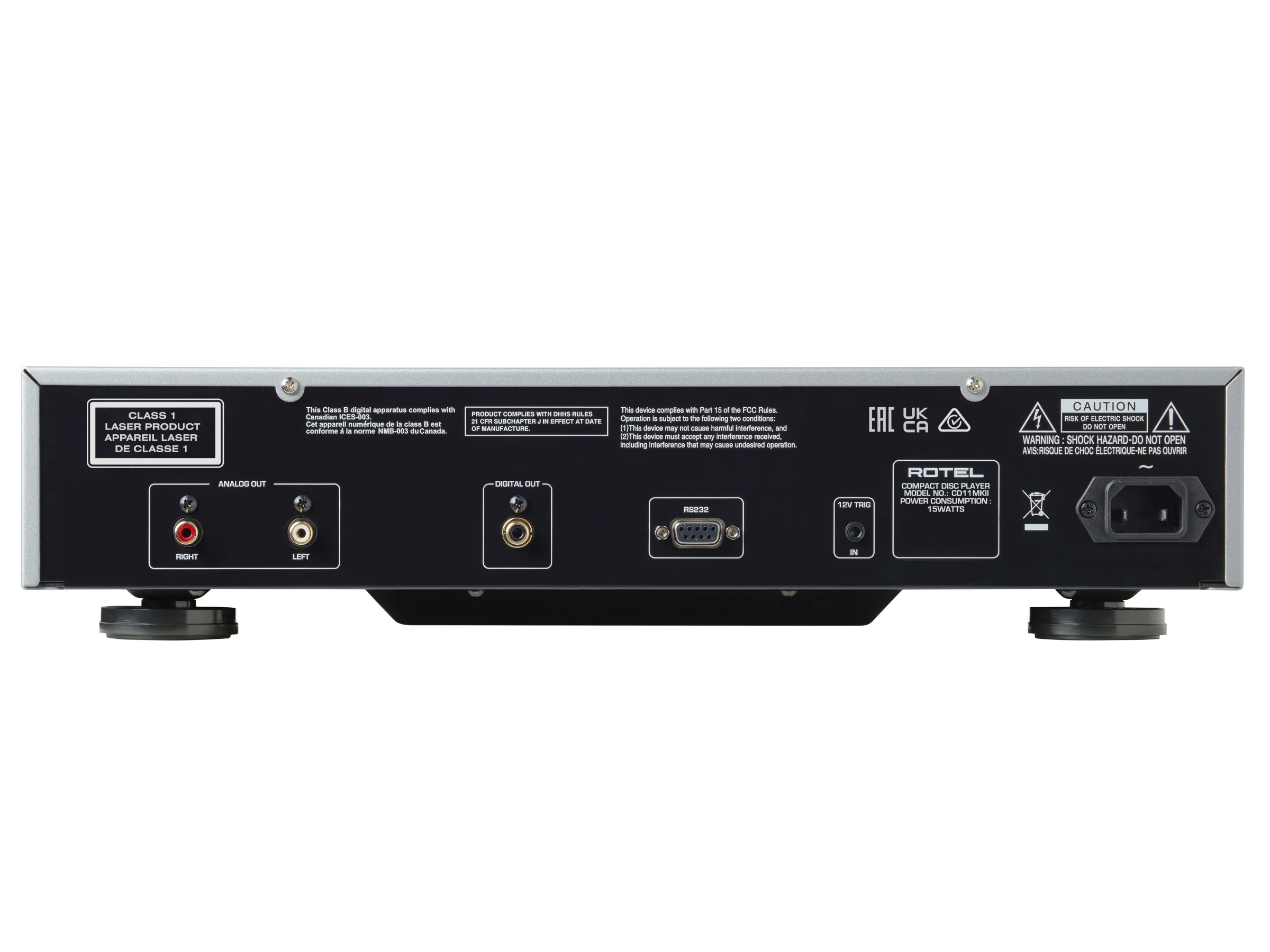 Rotel CD11MKII CD Player - Image 3