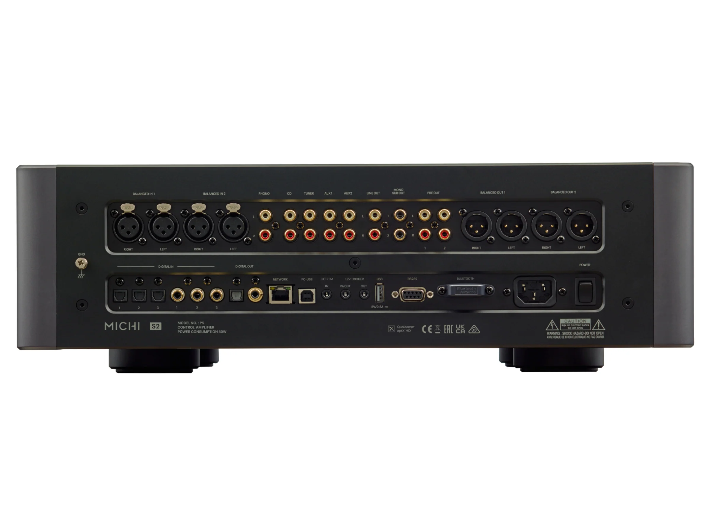 Rotel MICHI P5 Series 2 Preamplifier - Image 3