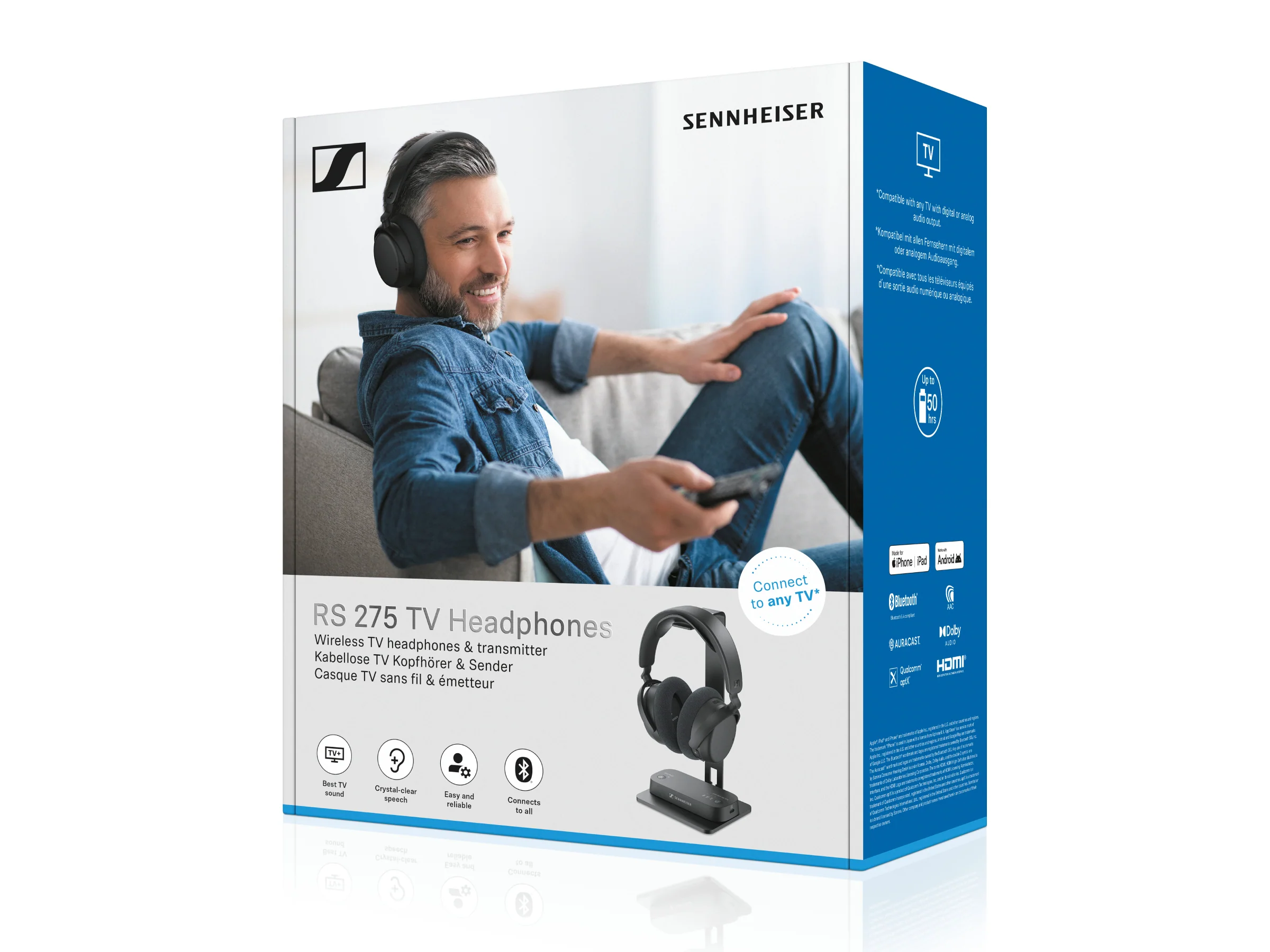 Sennheiser RS 275 Wireless Headphones (with Transmitter) - Image 6
