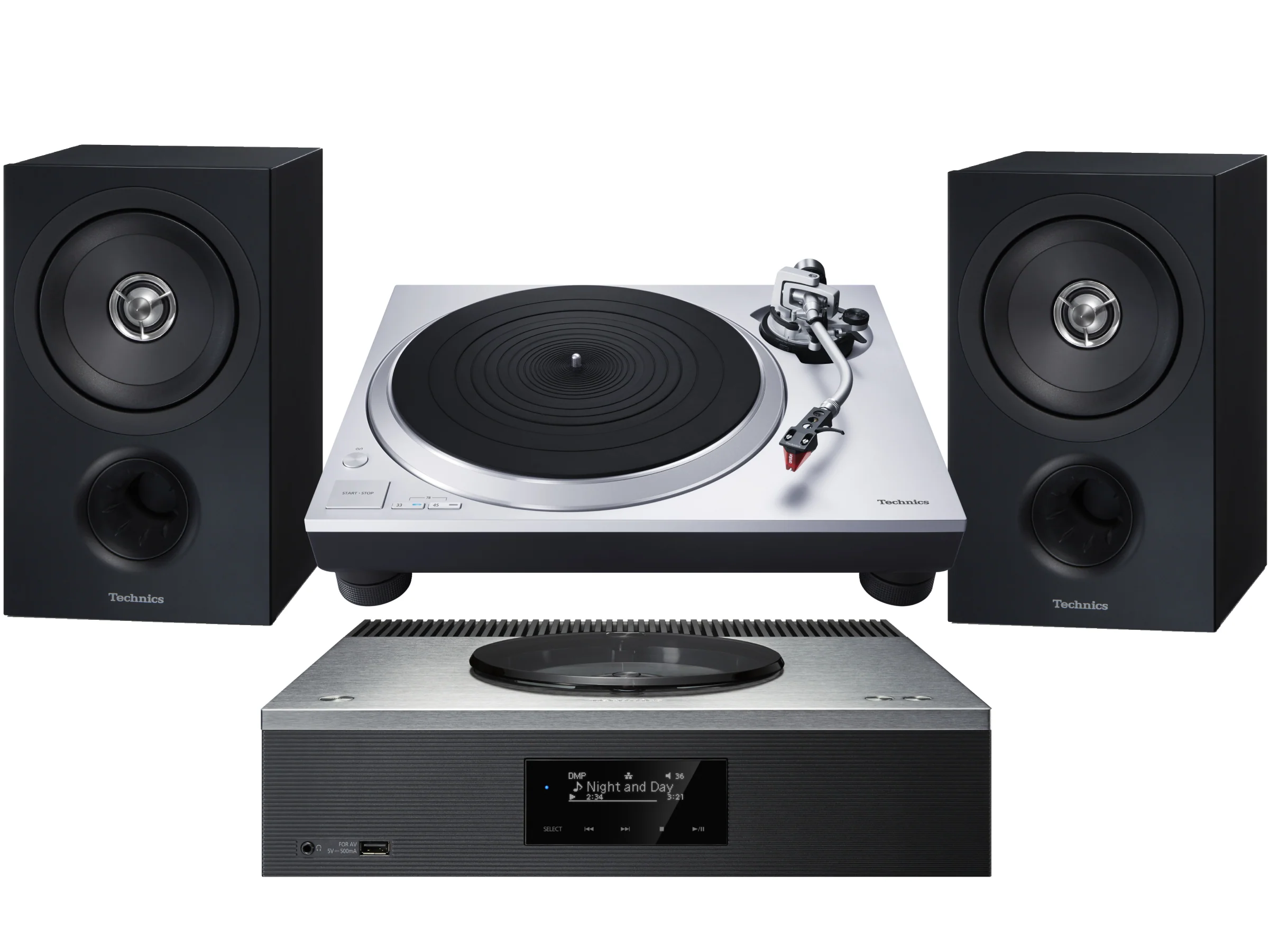 Technics SA-C600 System, 1500C Turntable & Speaker Package - Image 2
