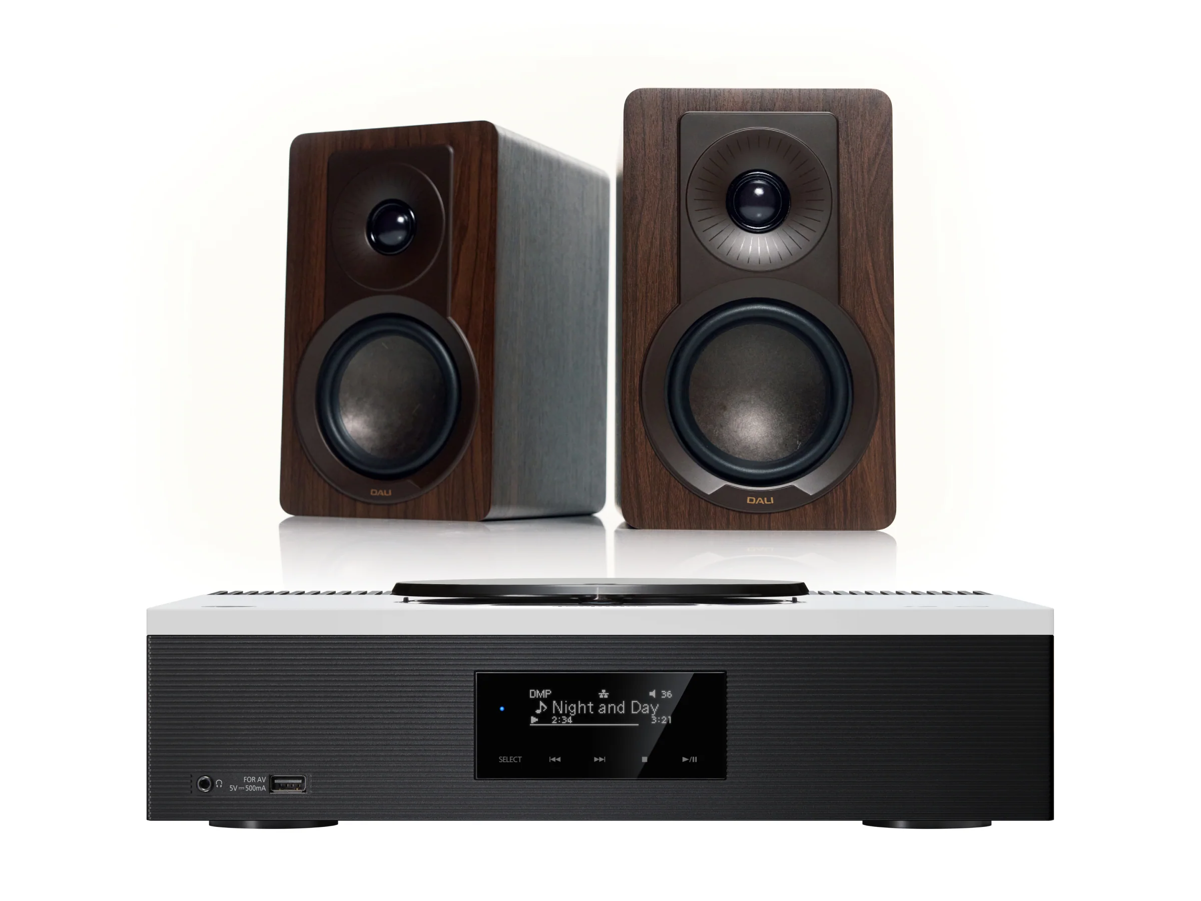Technics SA-C600 with DALI Kupid Bookshelf Speakers - Image 13