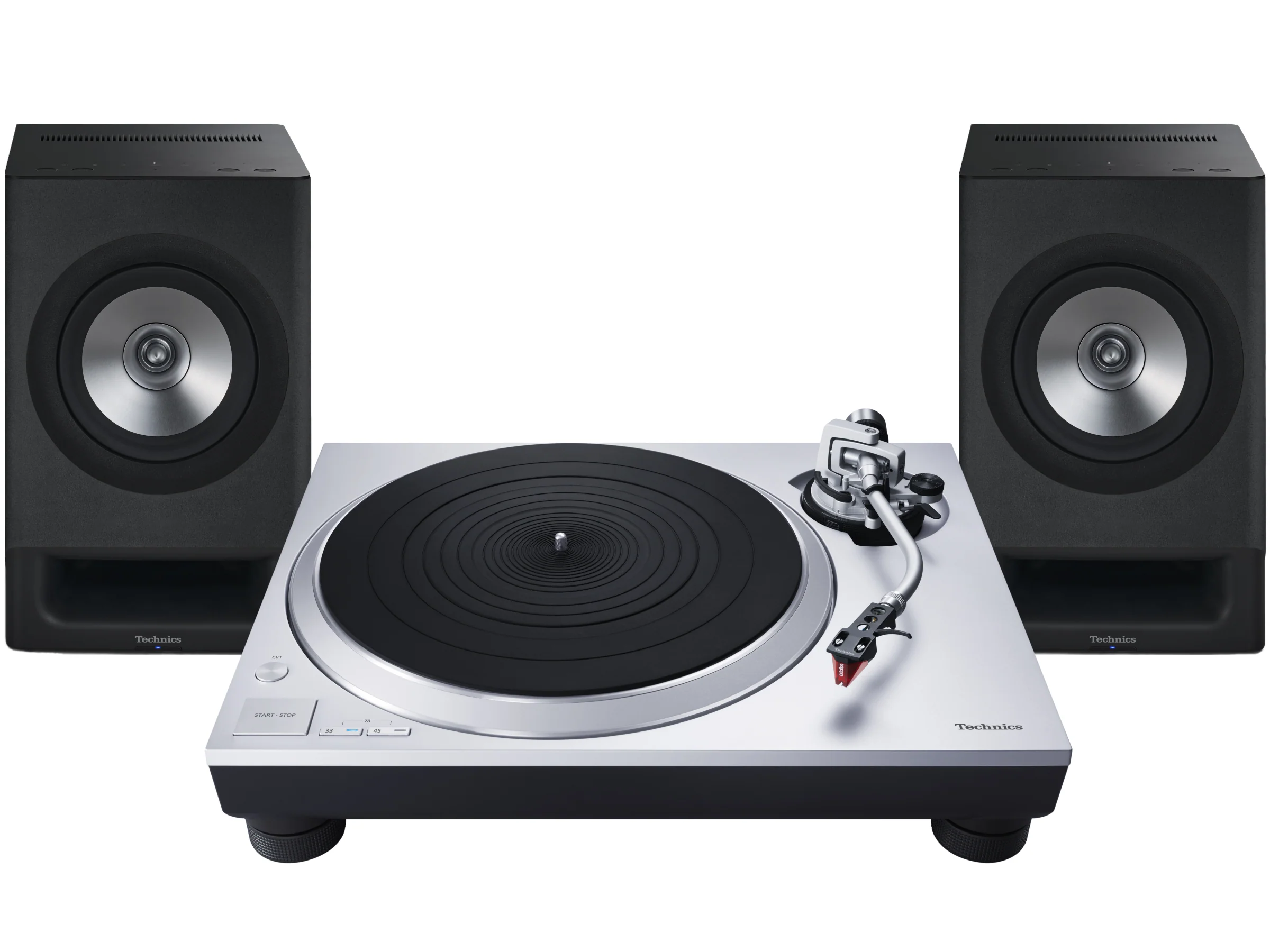 Technics SL-1500C Turntable with SC-CX700 Wireless Speaker System - Image 3