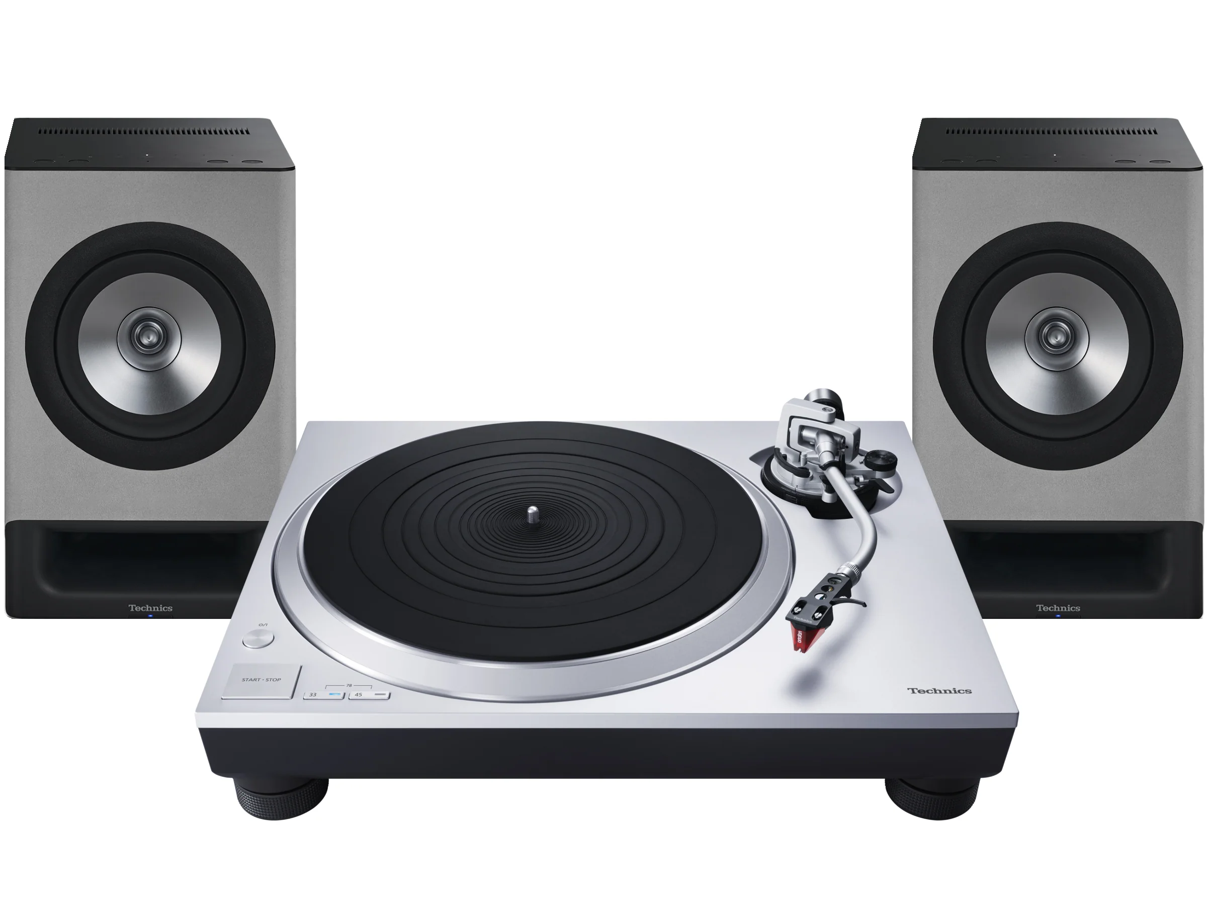 Technics SL-1500C Turntable with SC-CX700 Wireless Speaker System - Image 4