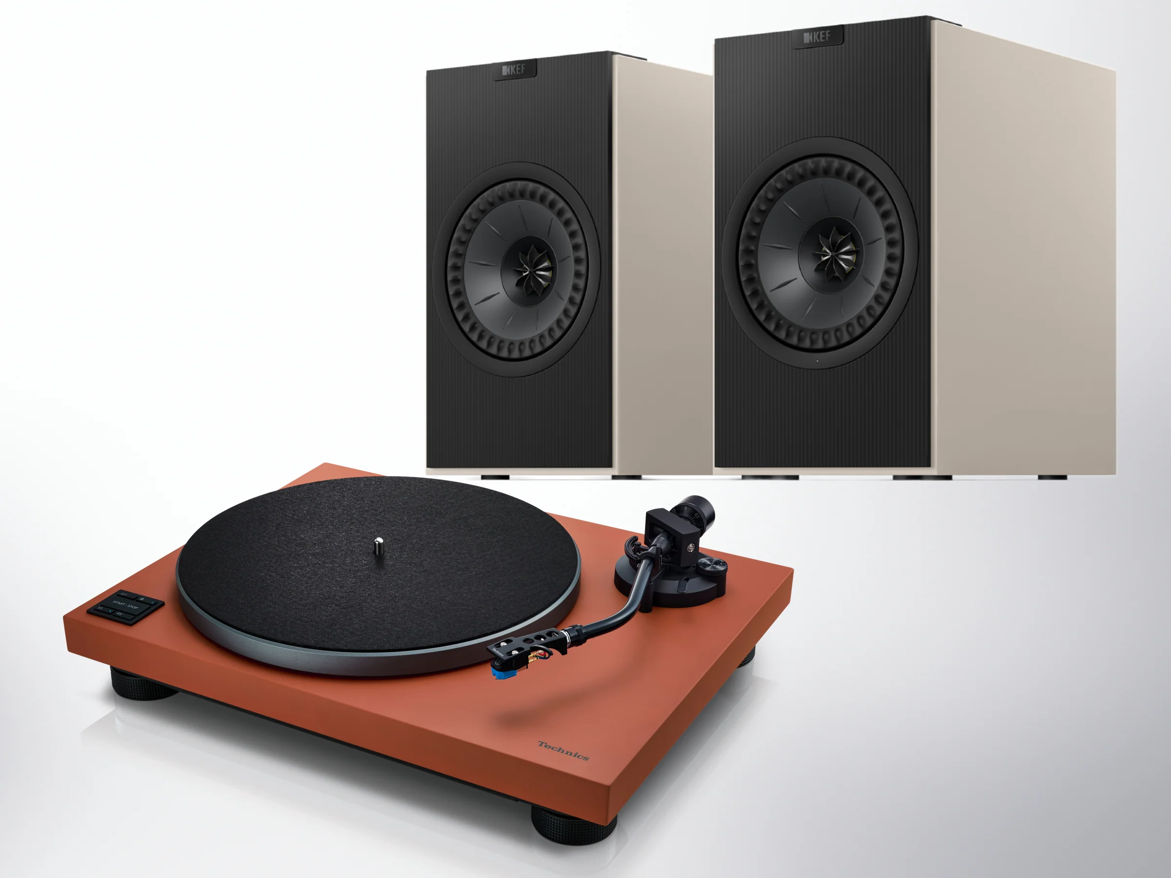 Technics SL-40CBT Direct Drive Turntable with KEF CODA W Wireless Turntable System - Image 10