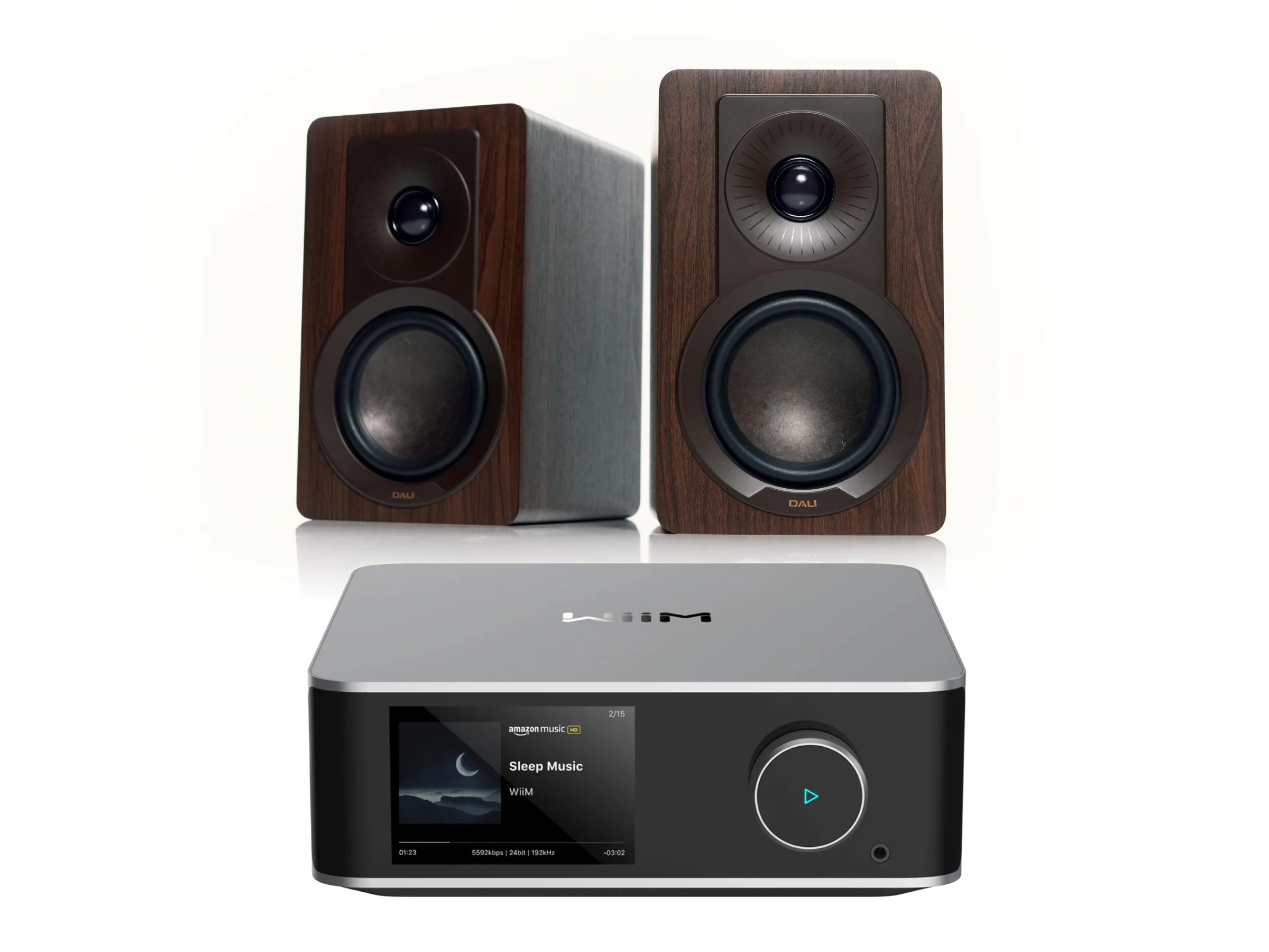 WiiM Amp Ultra with DALI KUPID Bookshelf Speakers - Image 10